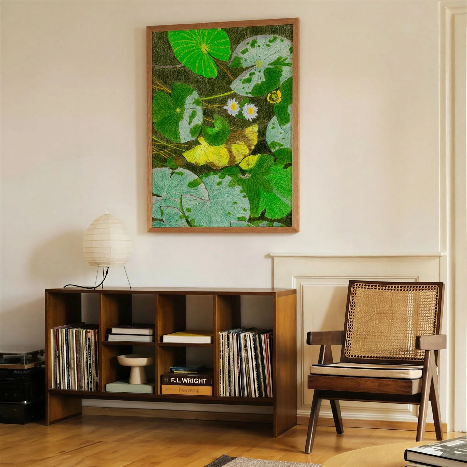 Tranquil Water Lilies by Viktoriia Saunina - Image 4