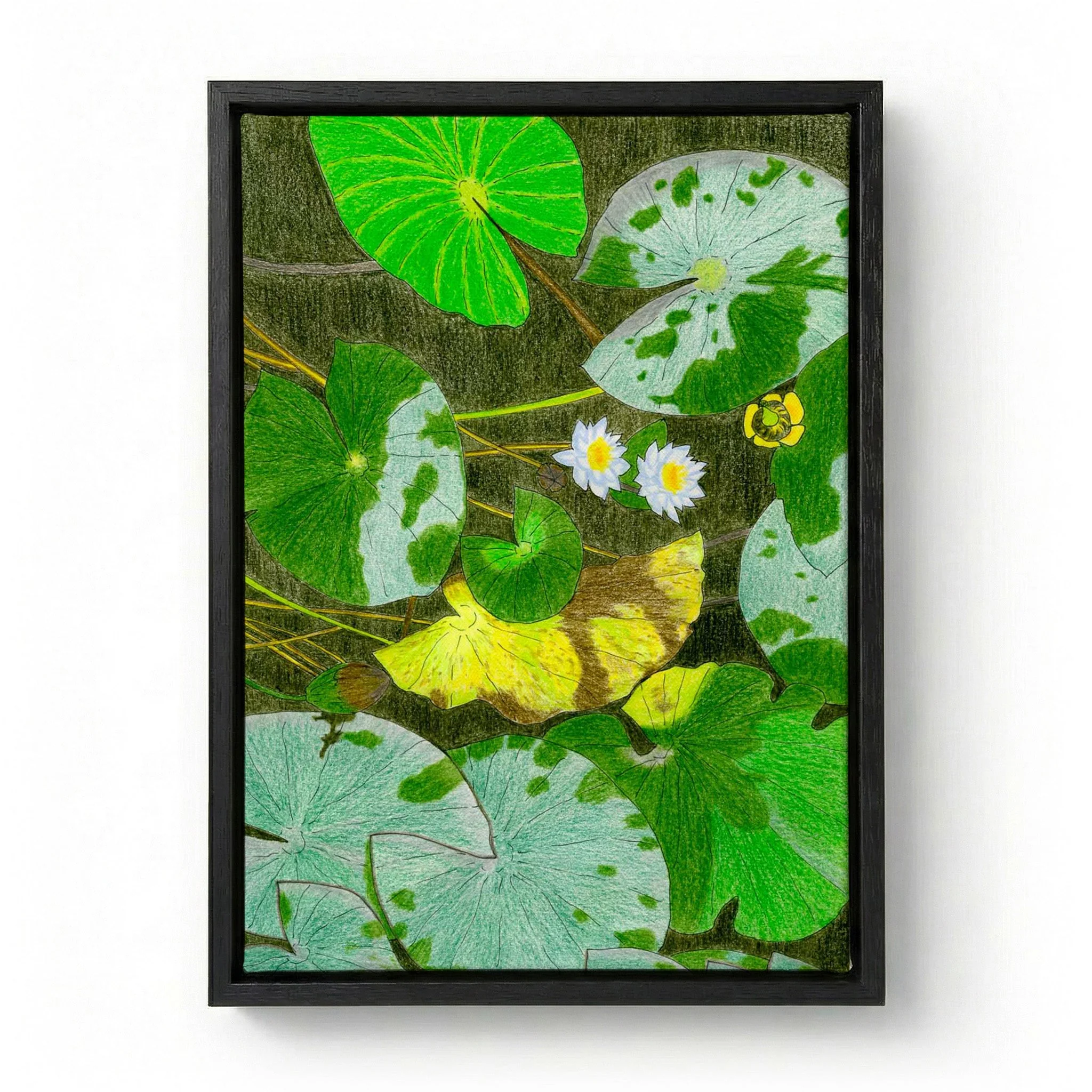 Tranquil Water Lilies by Viktoriia Saunina - Image 5