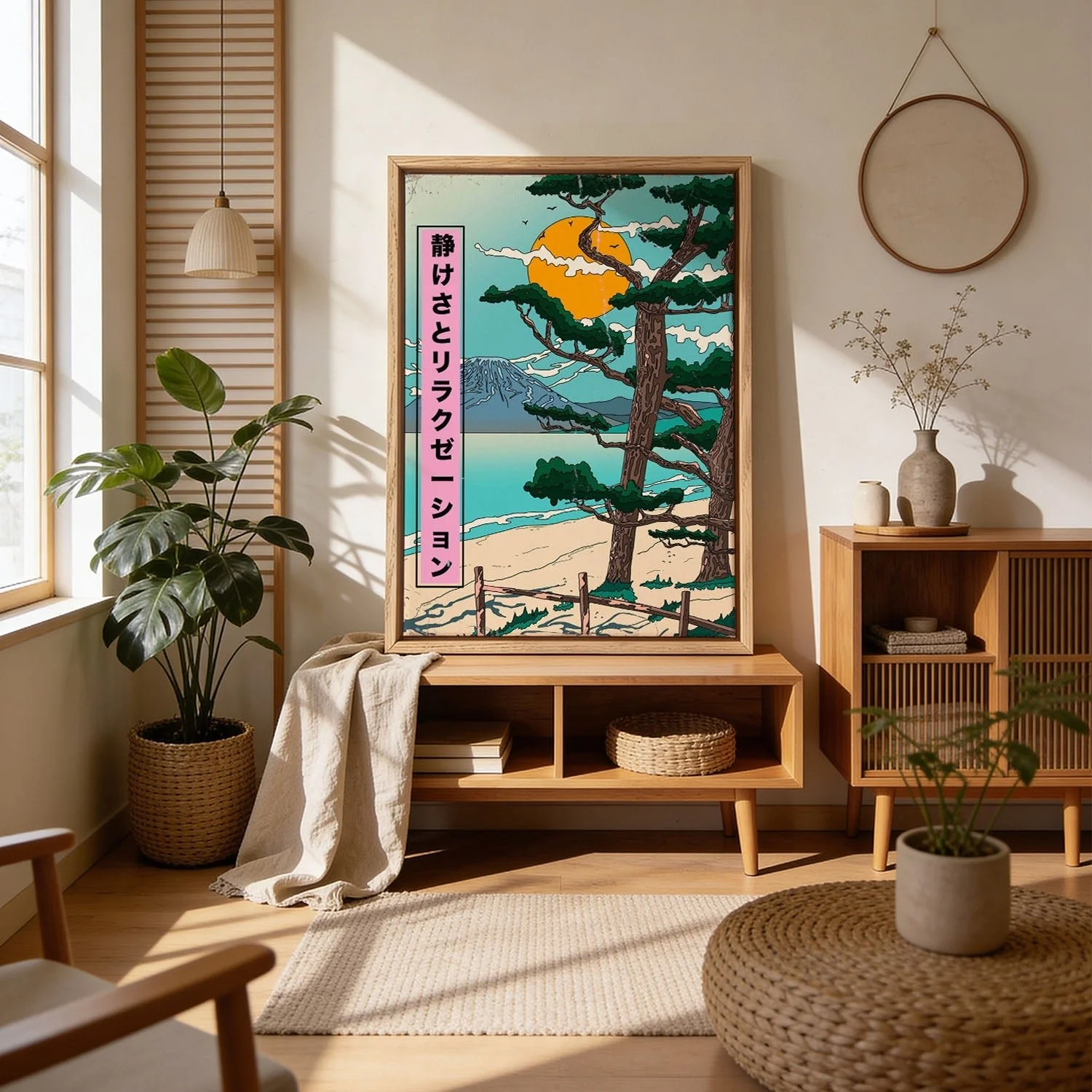 Tranquility and Relaxation Japanese Travel Poster by Nicholas - Image 4
