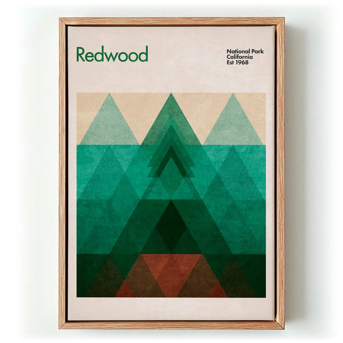Triangular Redwood by Emel Tunaboylu