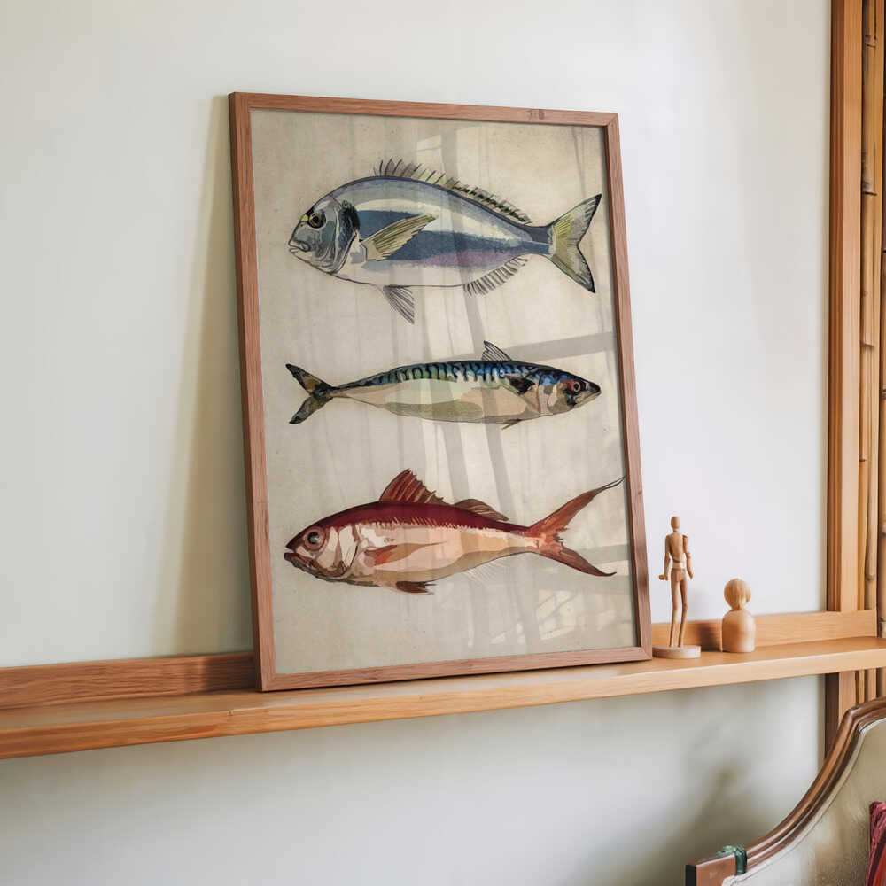 Trio of Ocean Life by Emel Tunaboylu - Image 2