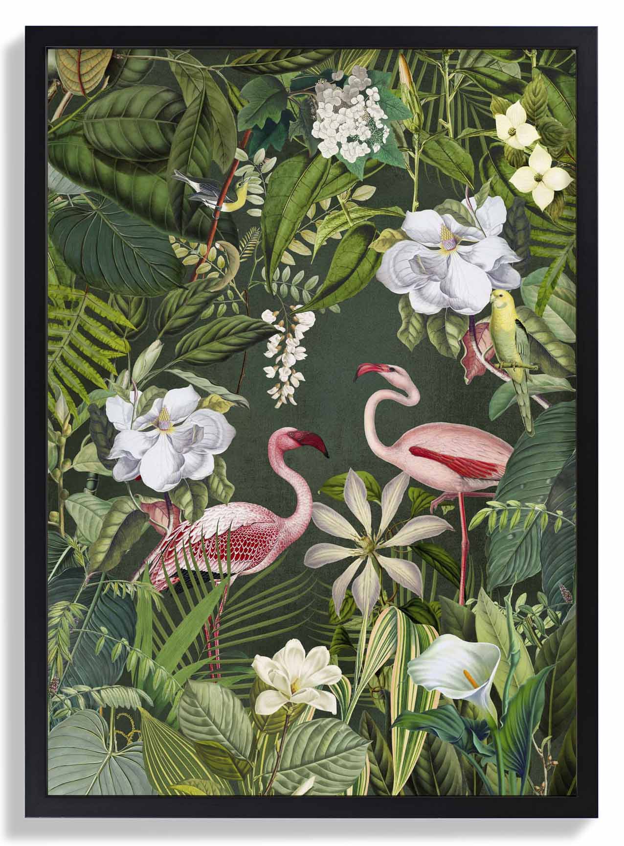 Tropical Flamingo Jungle 2 by Andrea Haase - Image 6