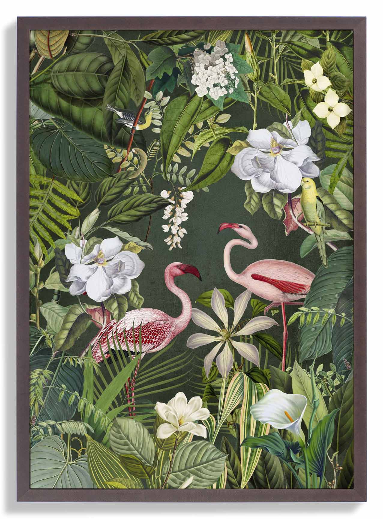 Tropical Flamingo Jungle 2 by Andrea Haase - Image 7