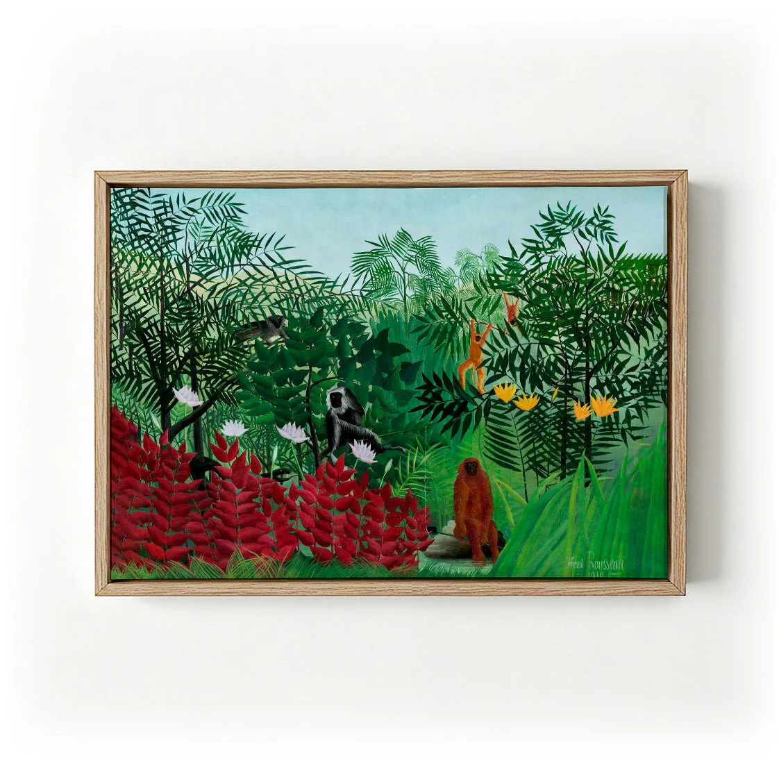 Tropical Forest by Rousseau Art Print