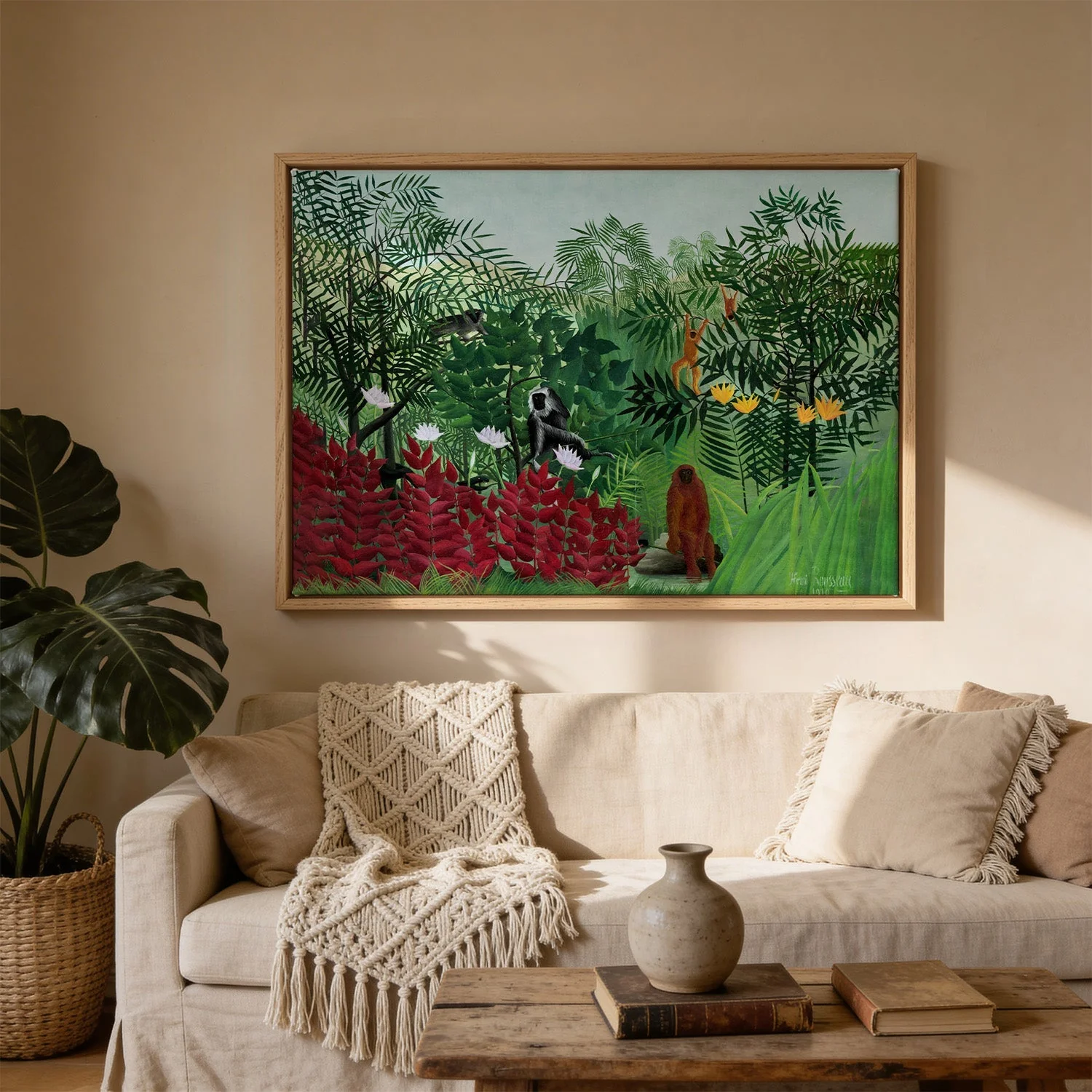 Tropical Forest by Rousseau Art Print - Image 3