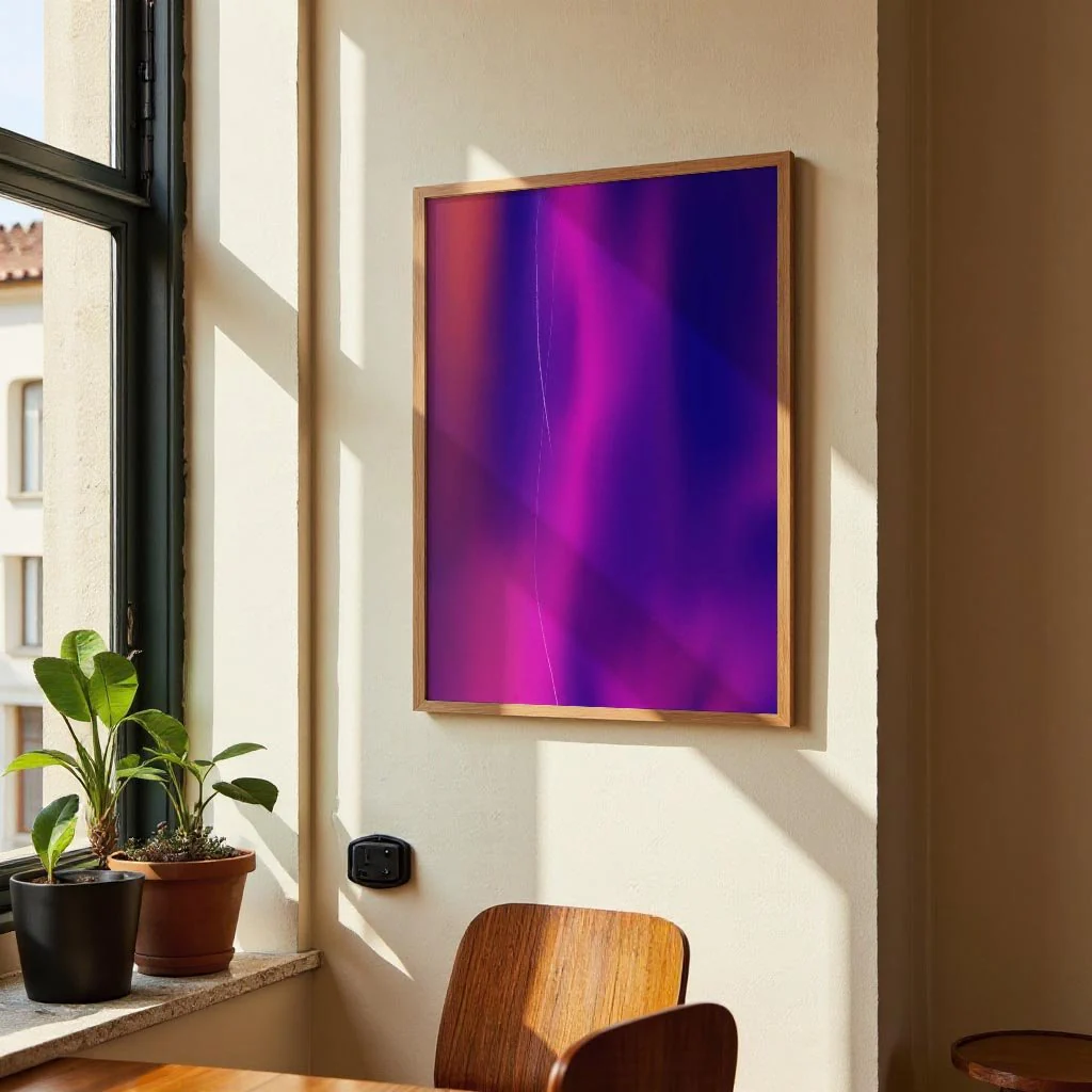 Twilight Abstract Art Print - Image 2