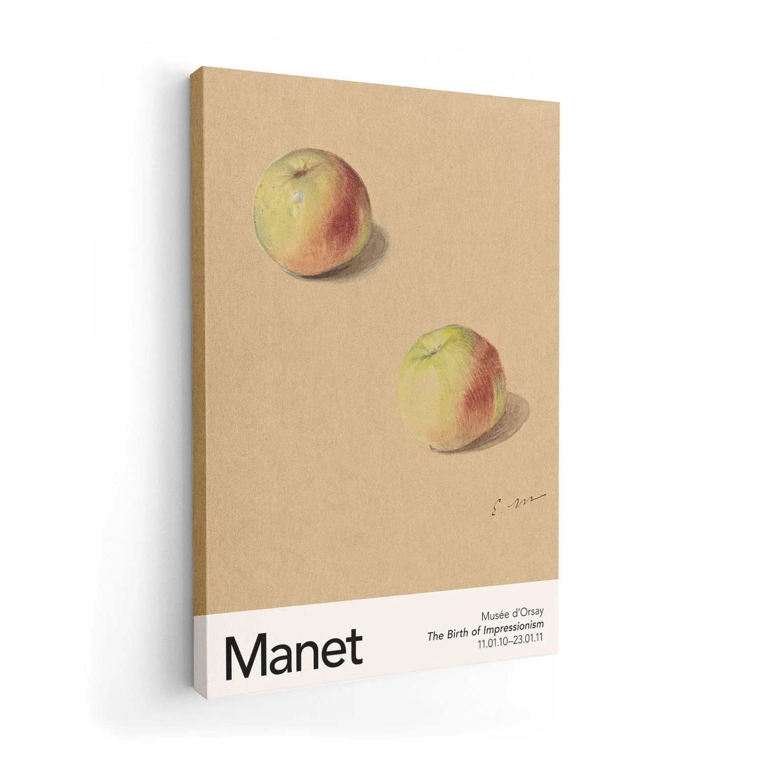 Two Apples by Manet Exhibition - Image 7