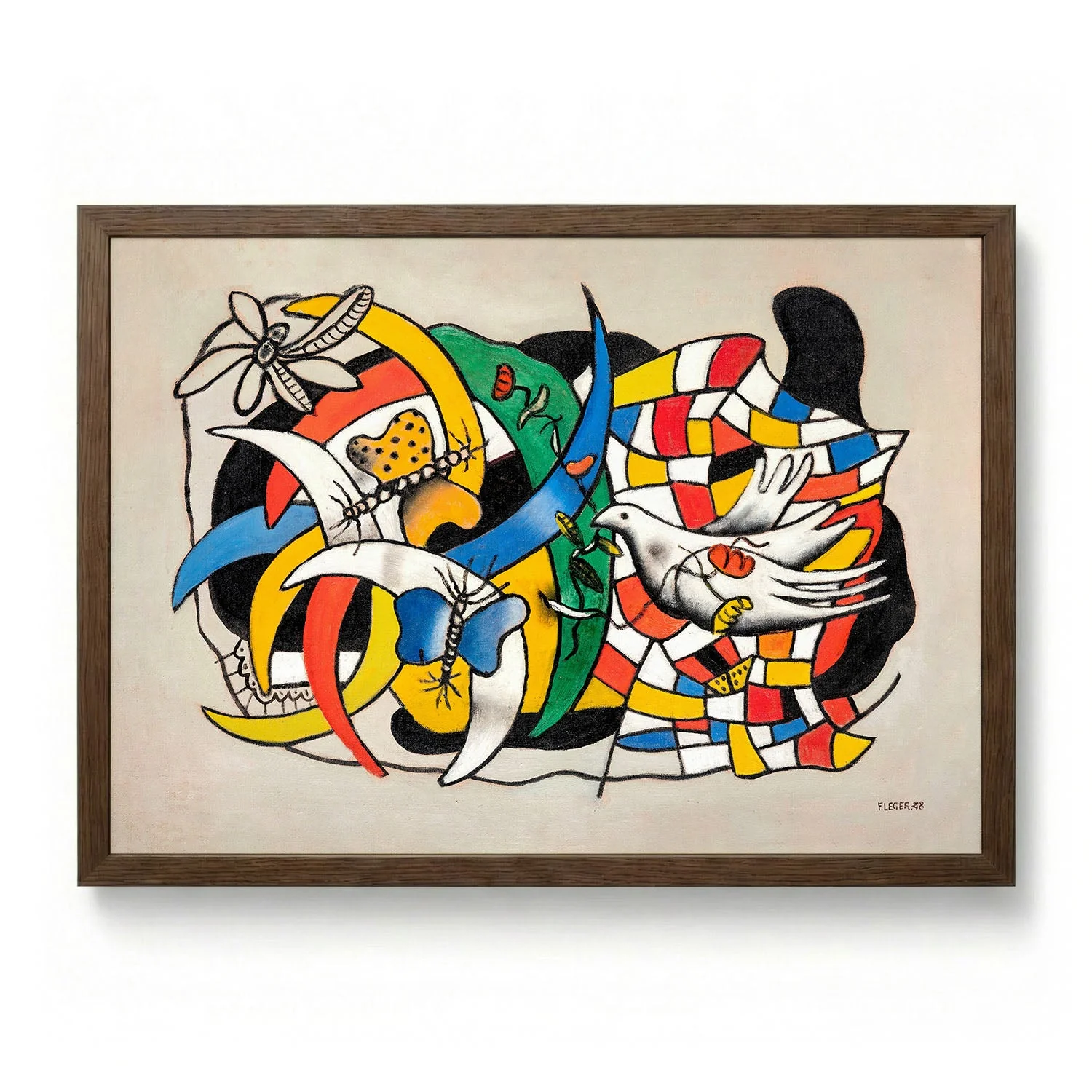 Un Oiseau et deux papillons (La Journée d’été) by Fernand Léger - Image 5