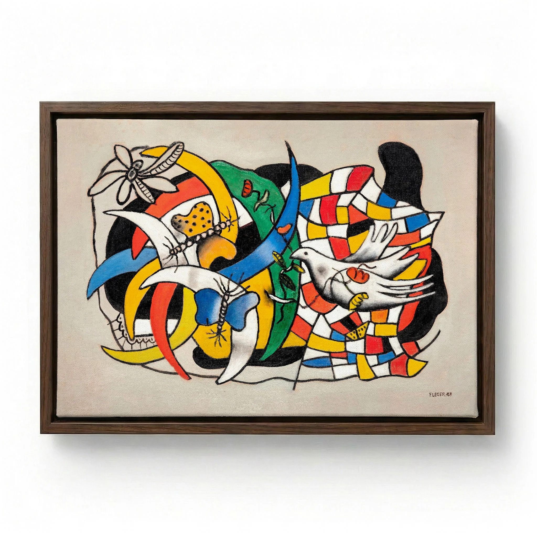 Un Oiseau et deux papillons (La Journée d’été) by Fernand Léger - Image 5