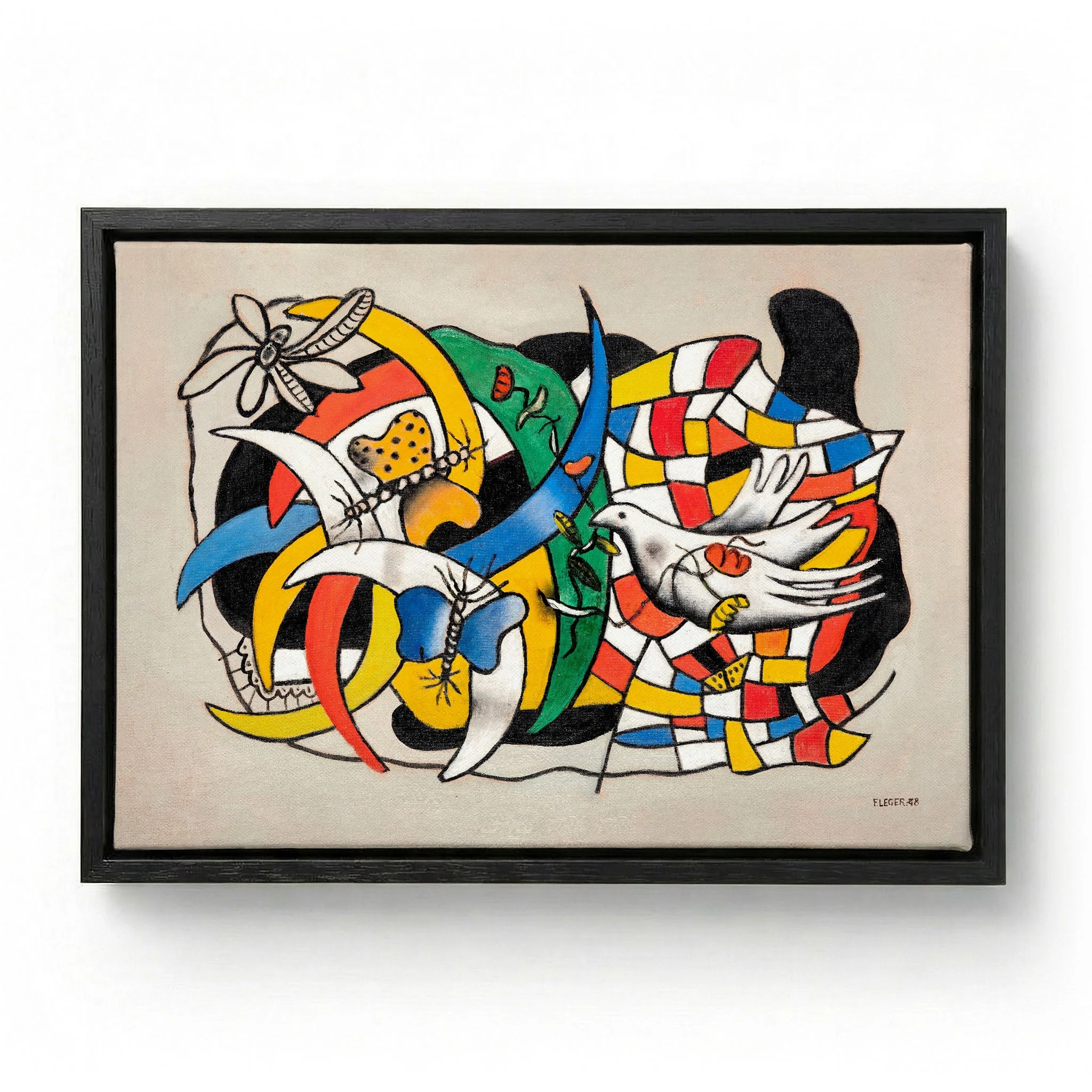 Un Oiseau et deux papillons (La Journée d’été) by Fernand Léger - Image 6