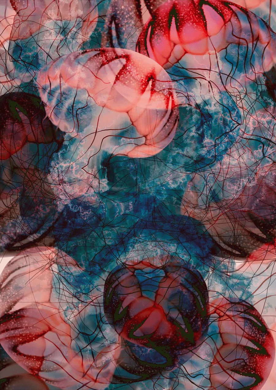 Under the Surface Jellyfish by Julia Charlott - Image 8