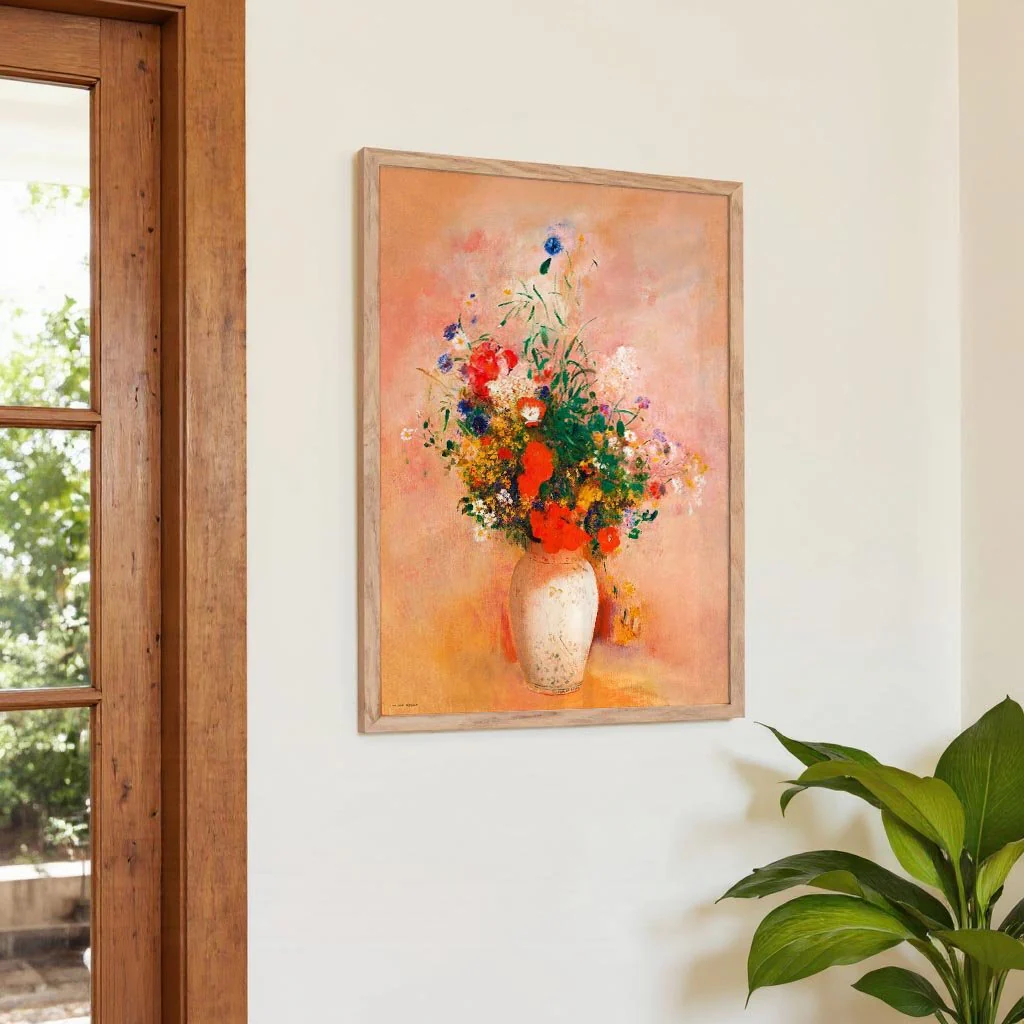 Vase of Flowers Painting by Odilon Redon - Image 4