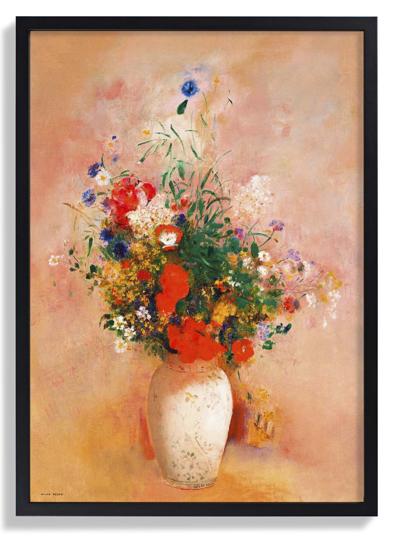 Vase of Flowers Painting by Odilon Redon - Image 6