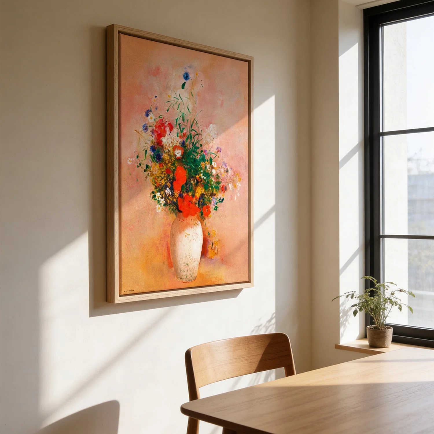 Vase of Flowers Painting by Odilon Redon - Image 3