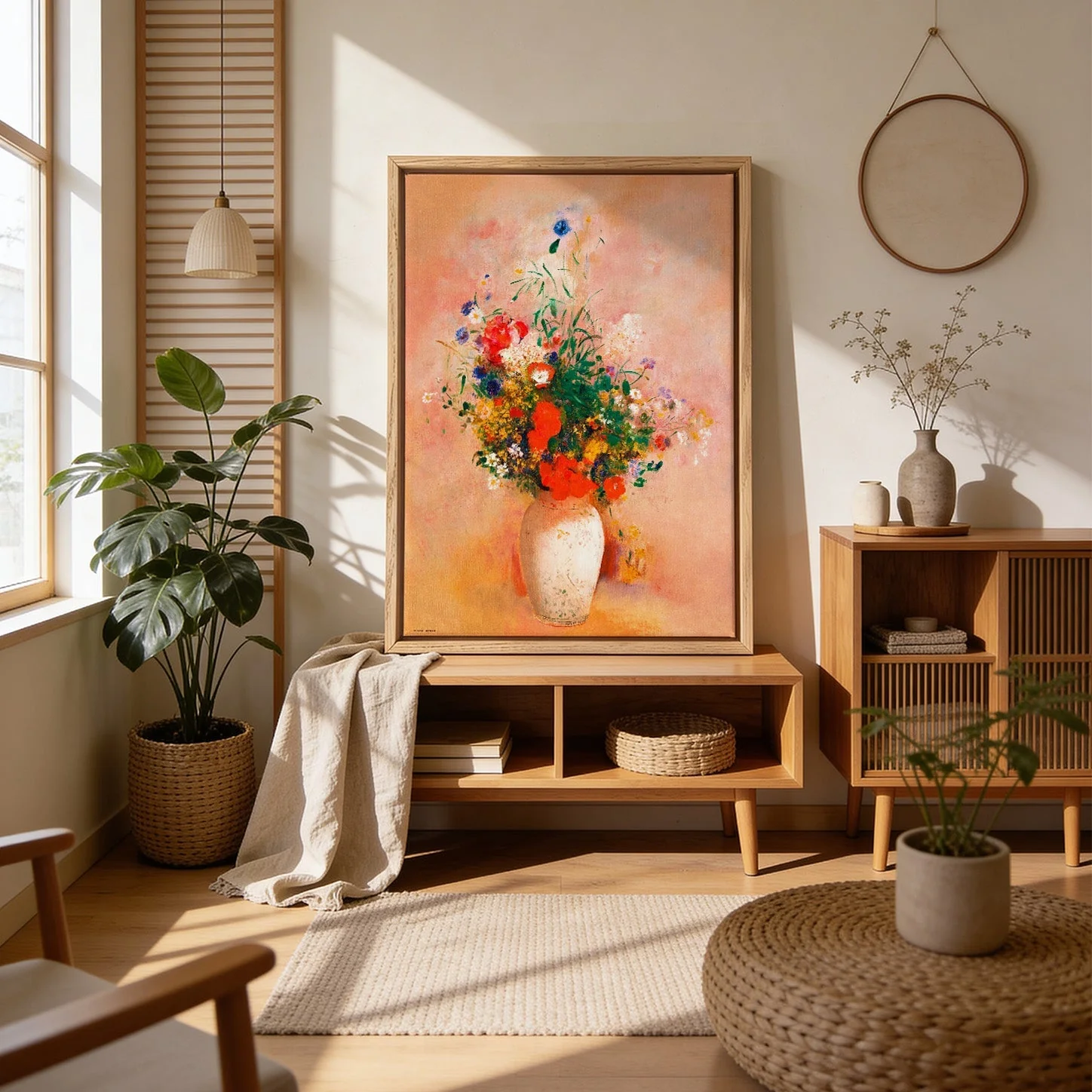 Vase of Flowers Painting by Odilon Redon - Image 4