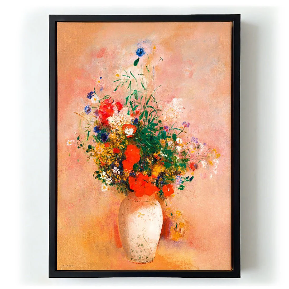 Vase of Flowers Painting by Odilon Redon - Image 5