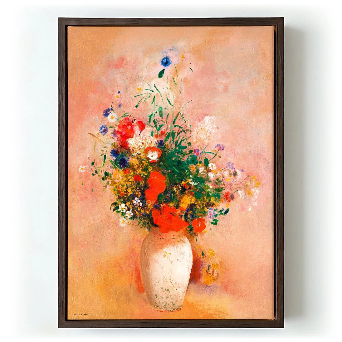 Vase of Flowers Painting by Odilon Redon - Image 6