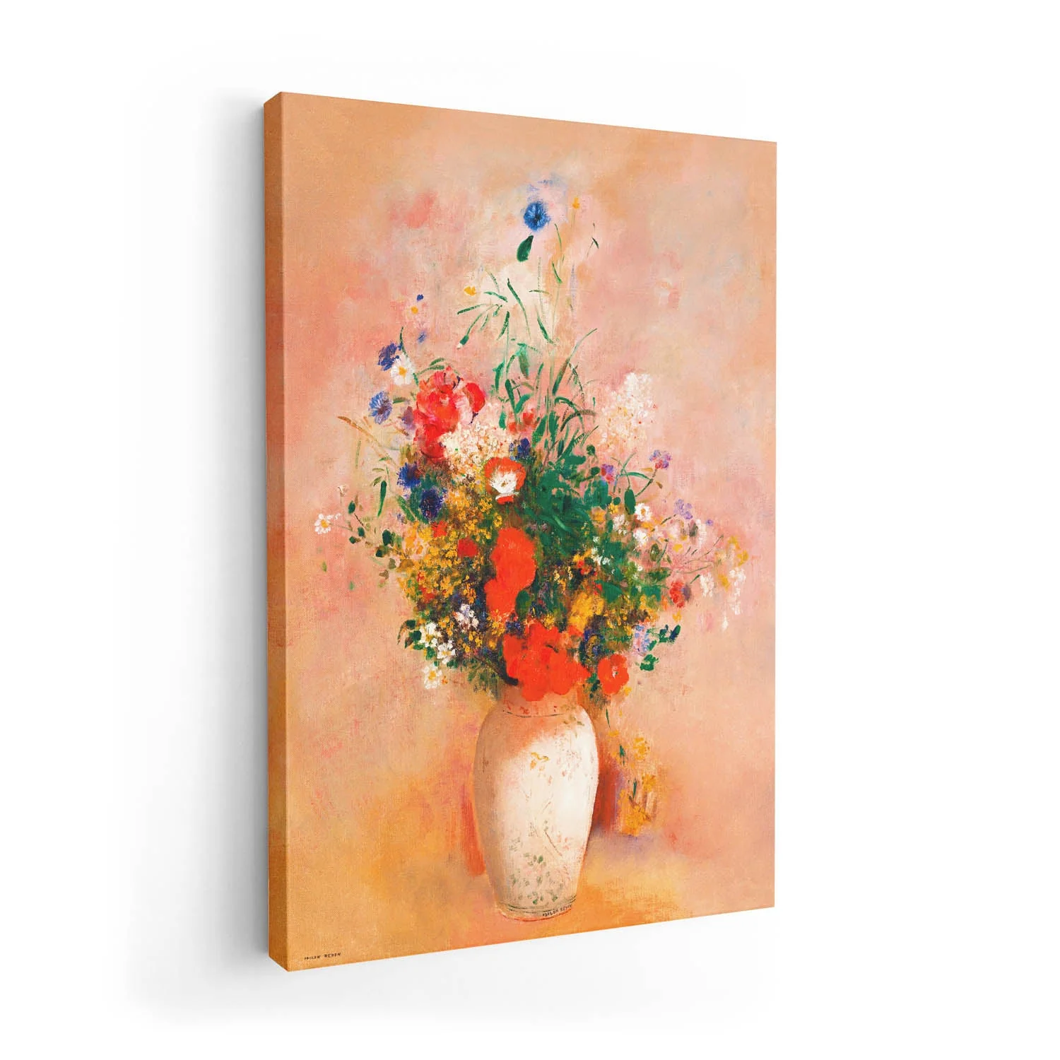 Vase of Flowers Painting by Odilon Redon - Image 7