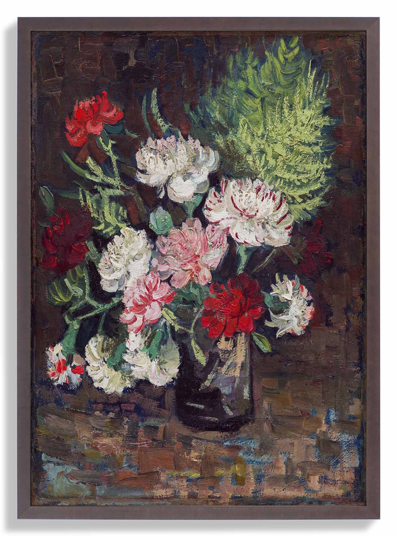 Vase with Carnations by Van Gogh - Image 7