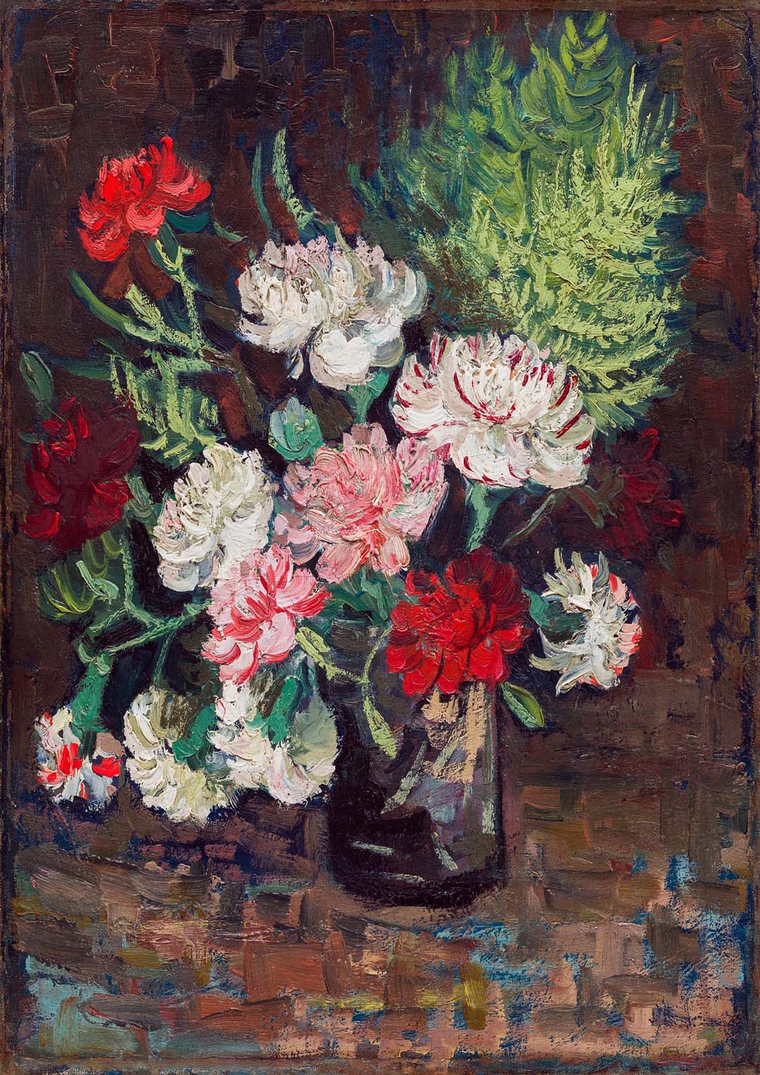 Vase with Carnations by Van Gogh - Image 8