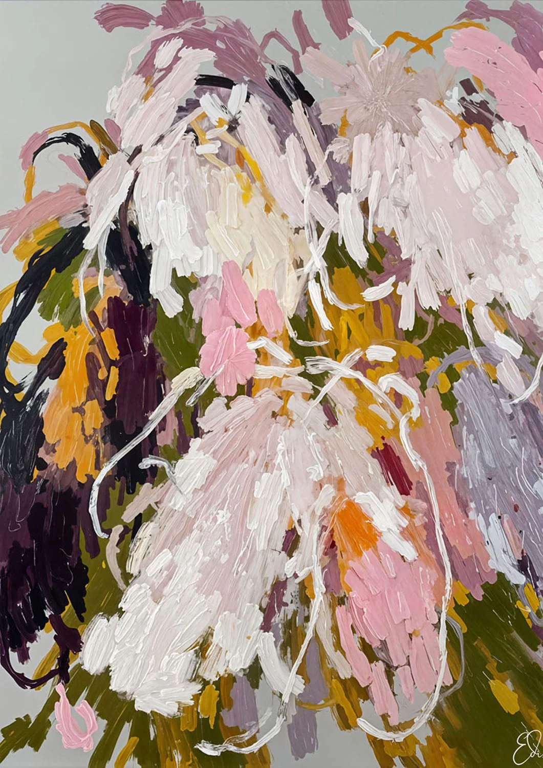 Vibrant Abstract Blooms by Edie - Image 7