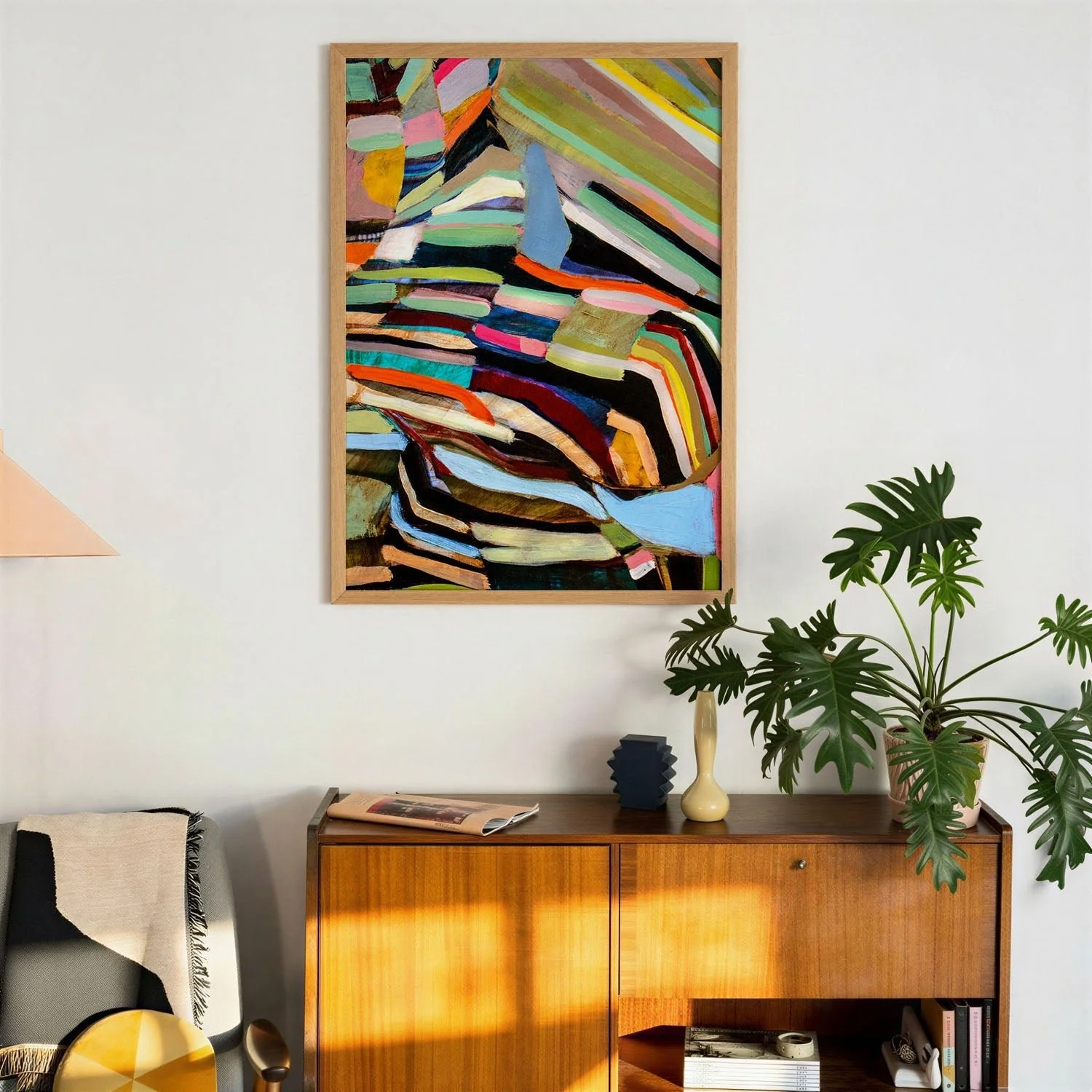 Vibrant Abstract Layers by Claire - Image 3