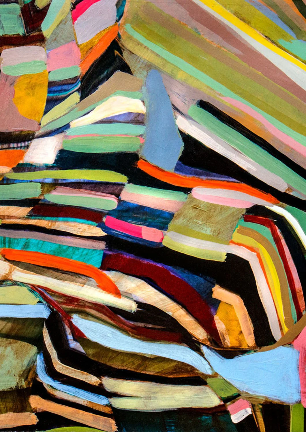 Vibrant Abstract Layers by Claire - Image 7