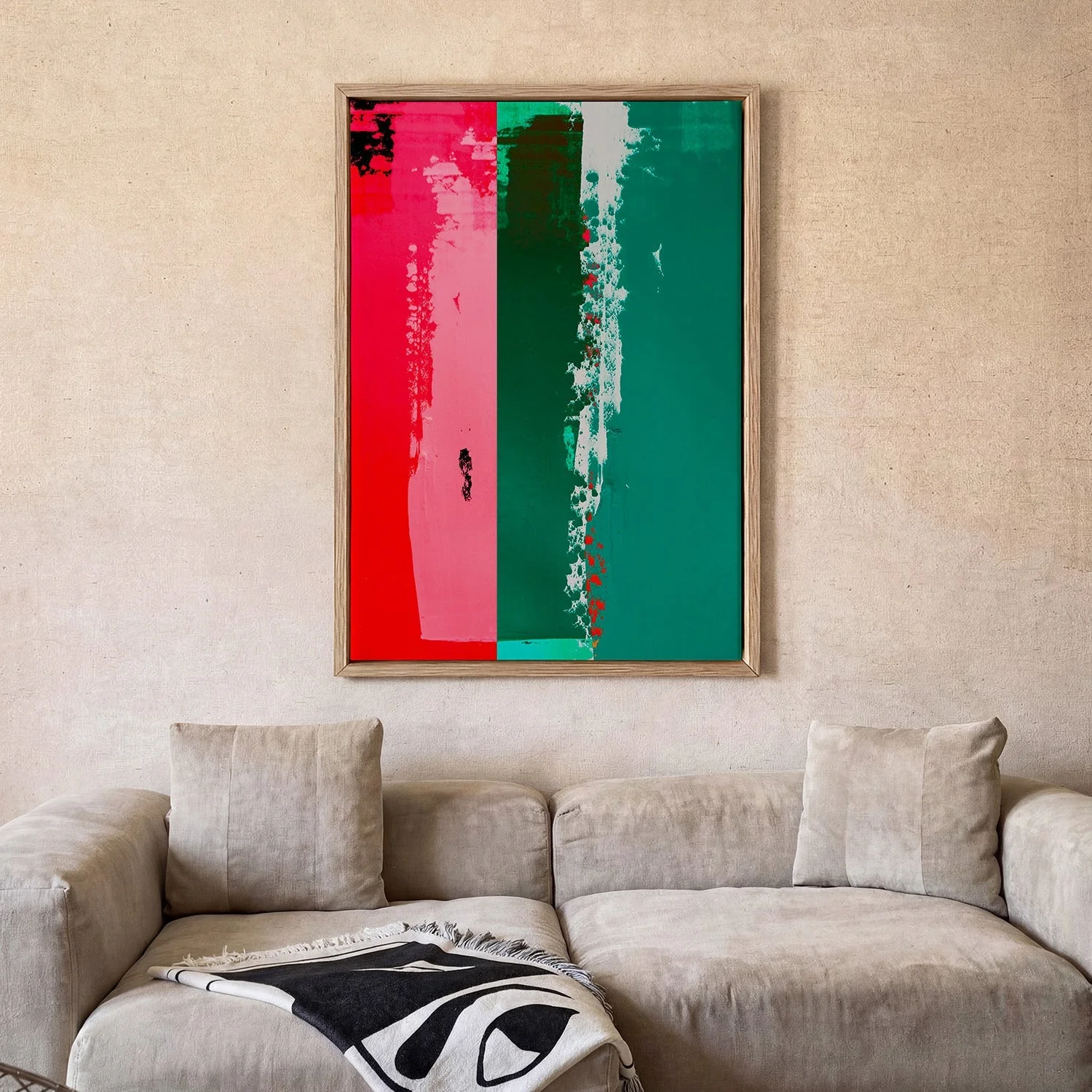 Vibrant Abstract Painting by Shot by Clint - Image 2