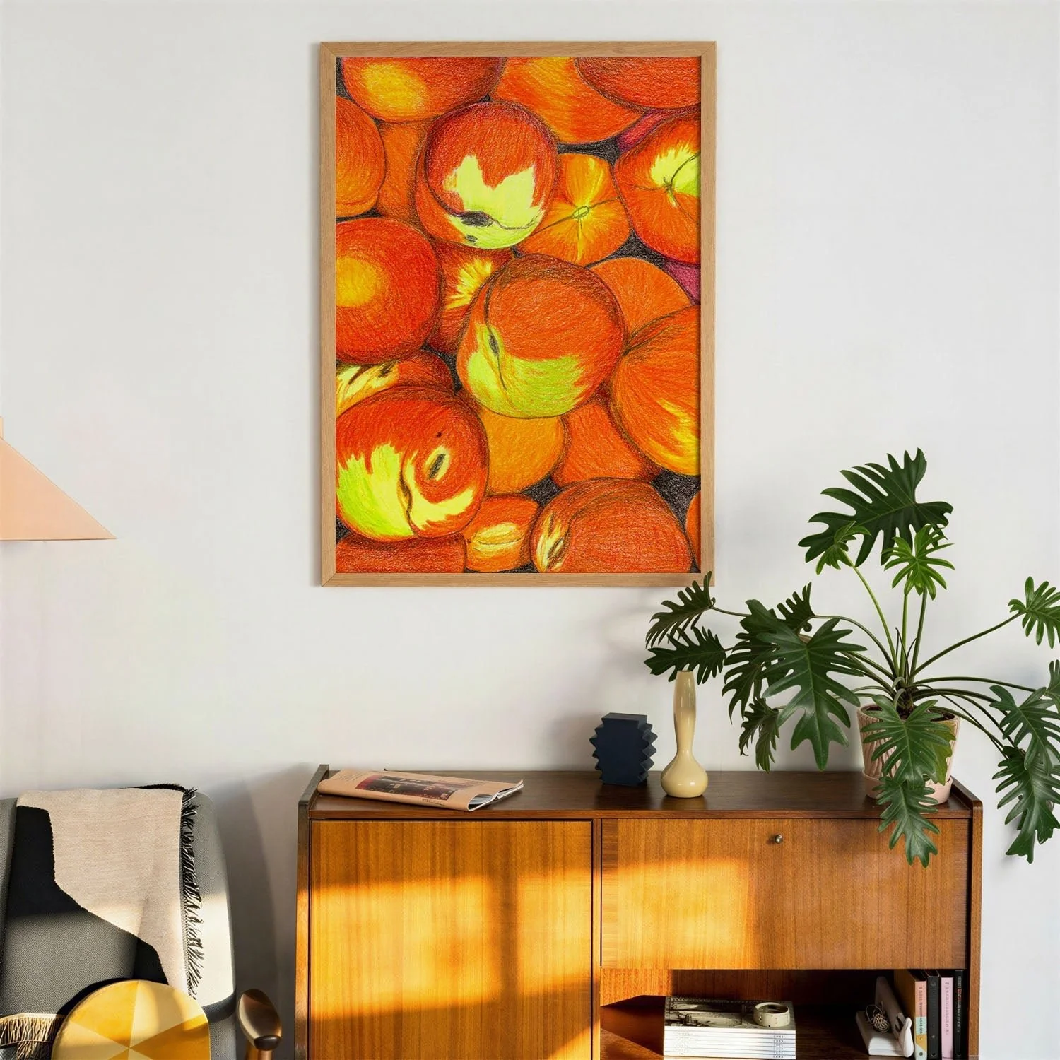 Vibrant Fresh Peaches by Viktoriia Saunina - Image 3