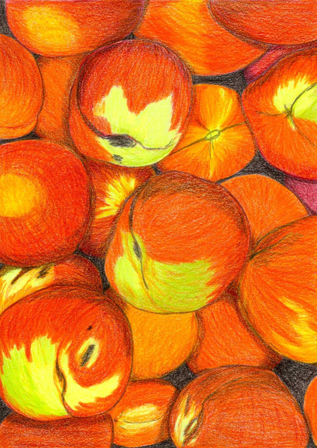 Vibrant Fresh Peaches by Viktoriia Saunina - Image 7