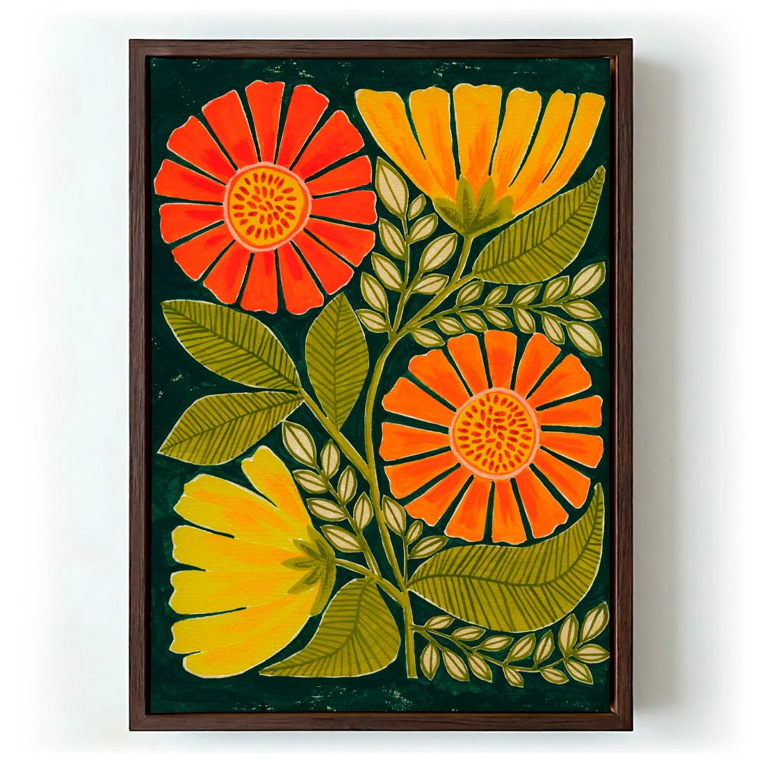 Vibrant Orange And Yellow Flowers by Susan Black - Image 6
