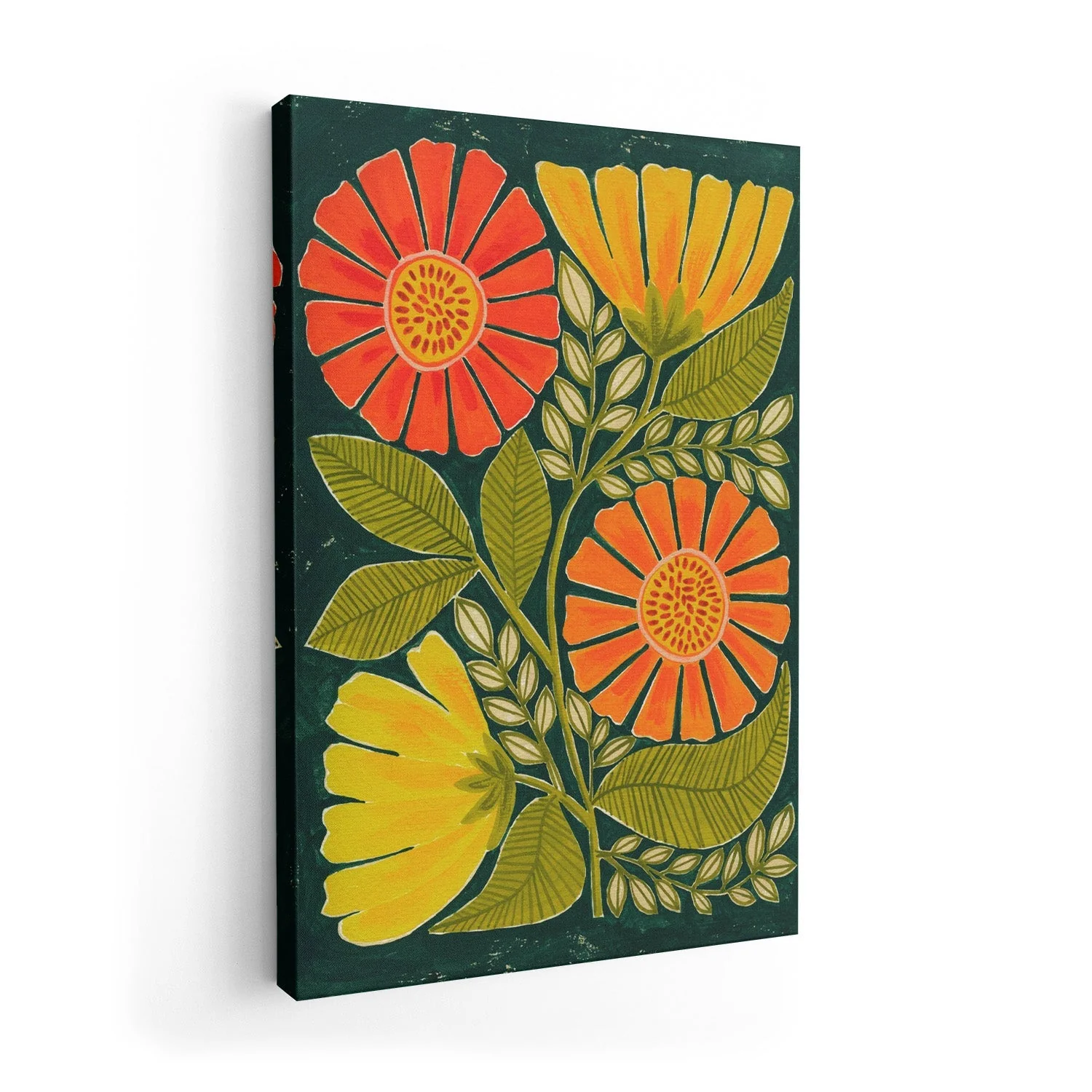 Vibrant Orange And Yellow Flowers by Susan Black - Image 7