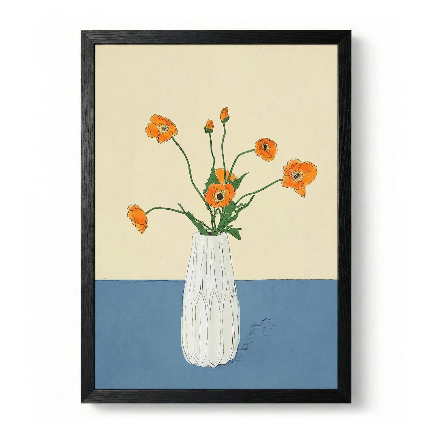 Vibrant Orange Flowers by Nadjaa - Image 5