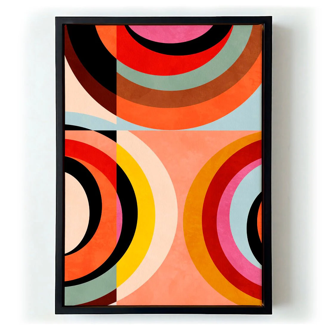 Warm Colors Bauhaus Geometry3 by Ana Rut Bre - Image 5