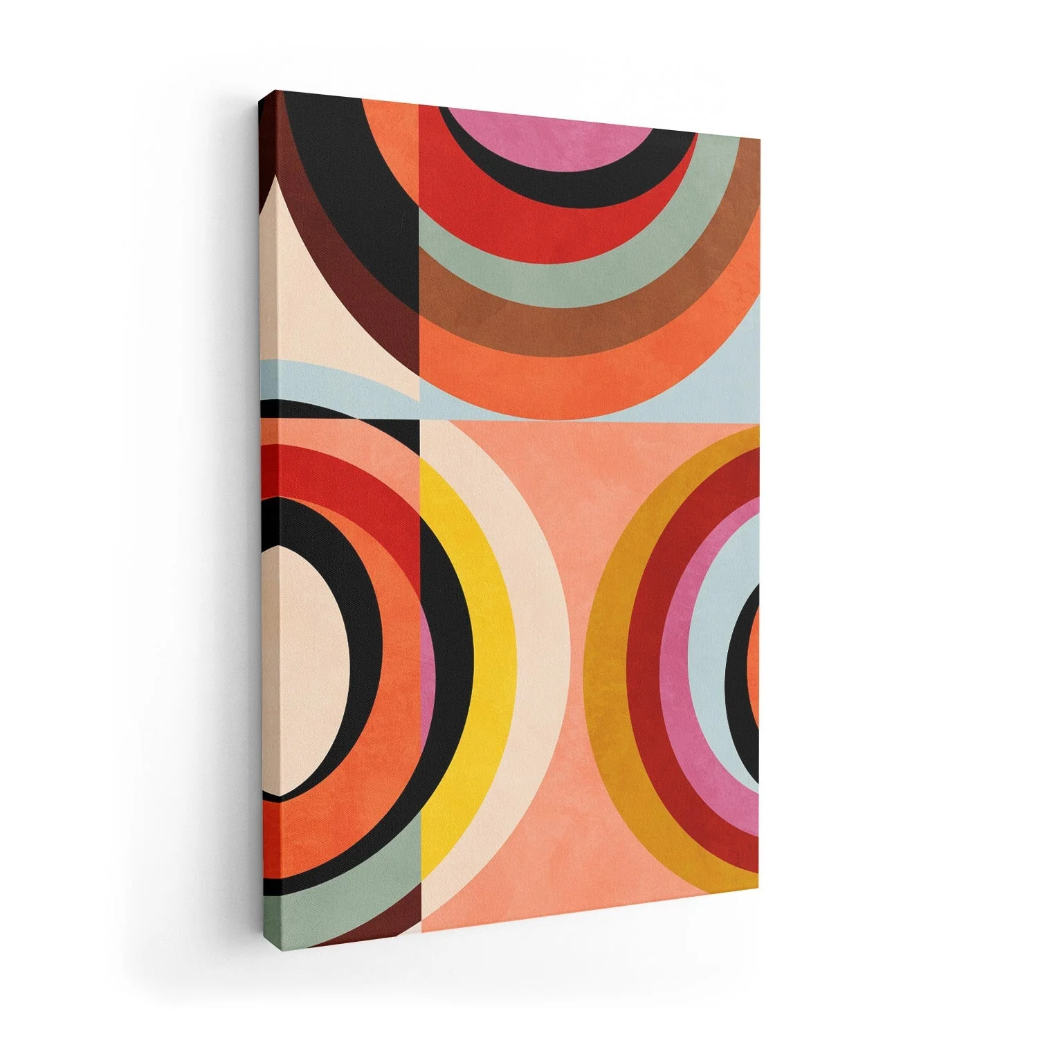 Warm Colors Bauhaus Geometry3 by Ana Rut Bre - Image 7