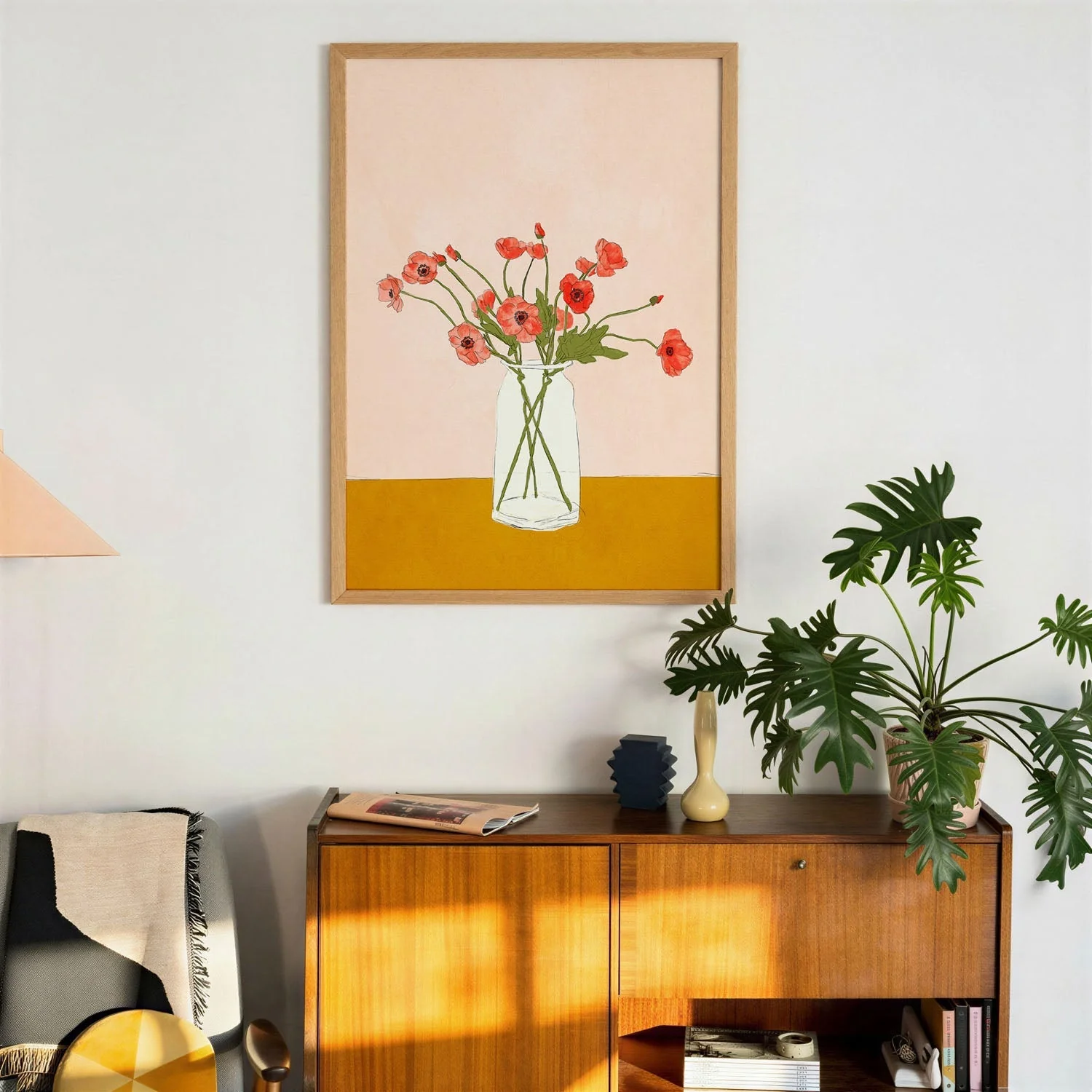 Warm Poppies Still Life by Nadjaa - Image 3