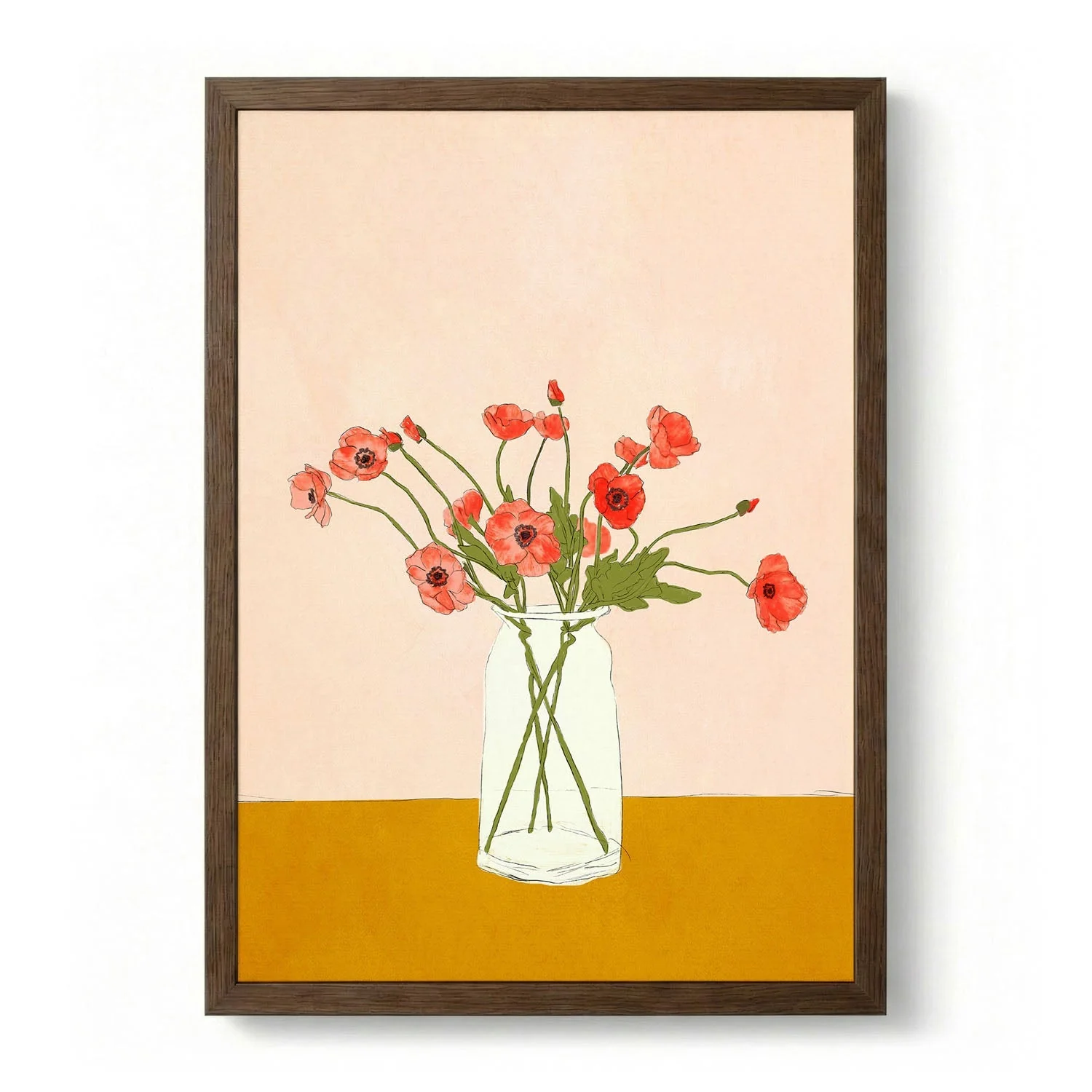 Warm Poppies Still Life by Nadjaa - Image 6