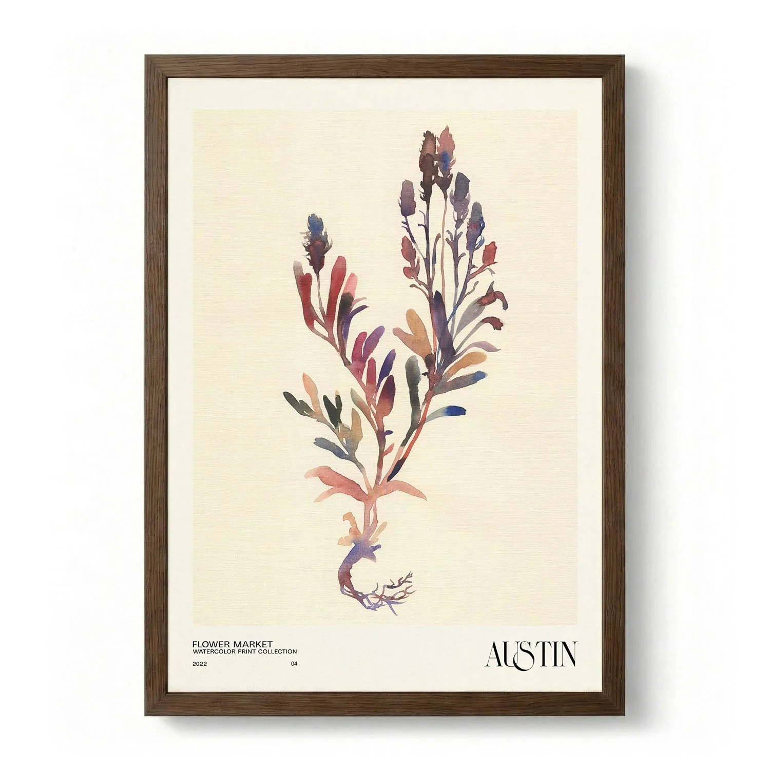 Watercolor print collection Flower market - Austin by NKTN - Image 6