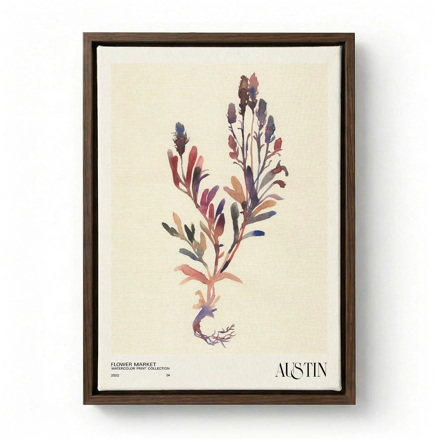 Watercolor print collection Flower market - Austin by NKTN - Image 5