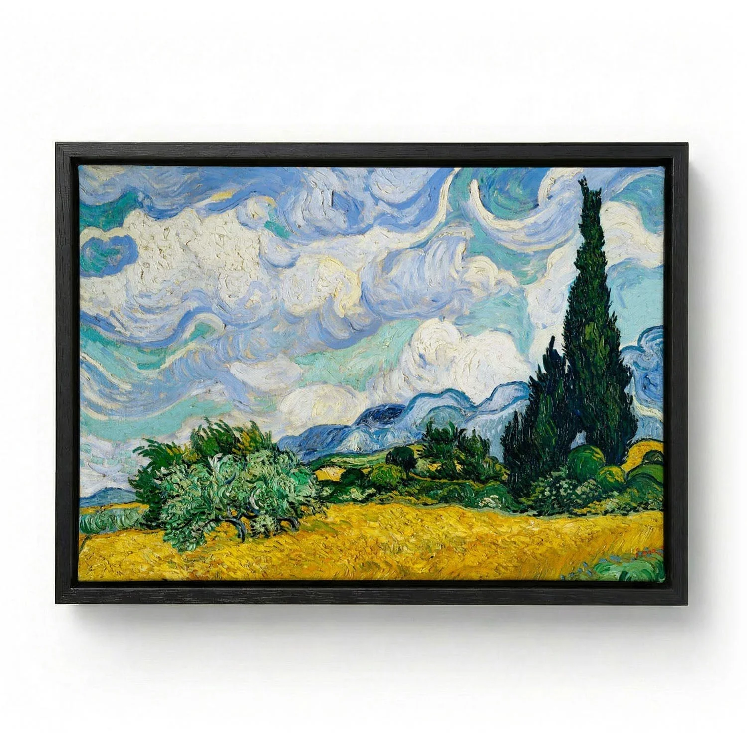 Wheat Field with Cypresses by Van Gogh - Image 5