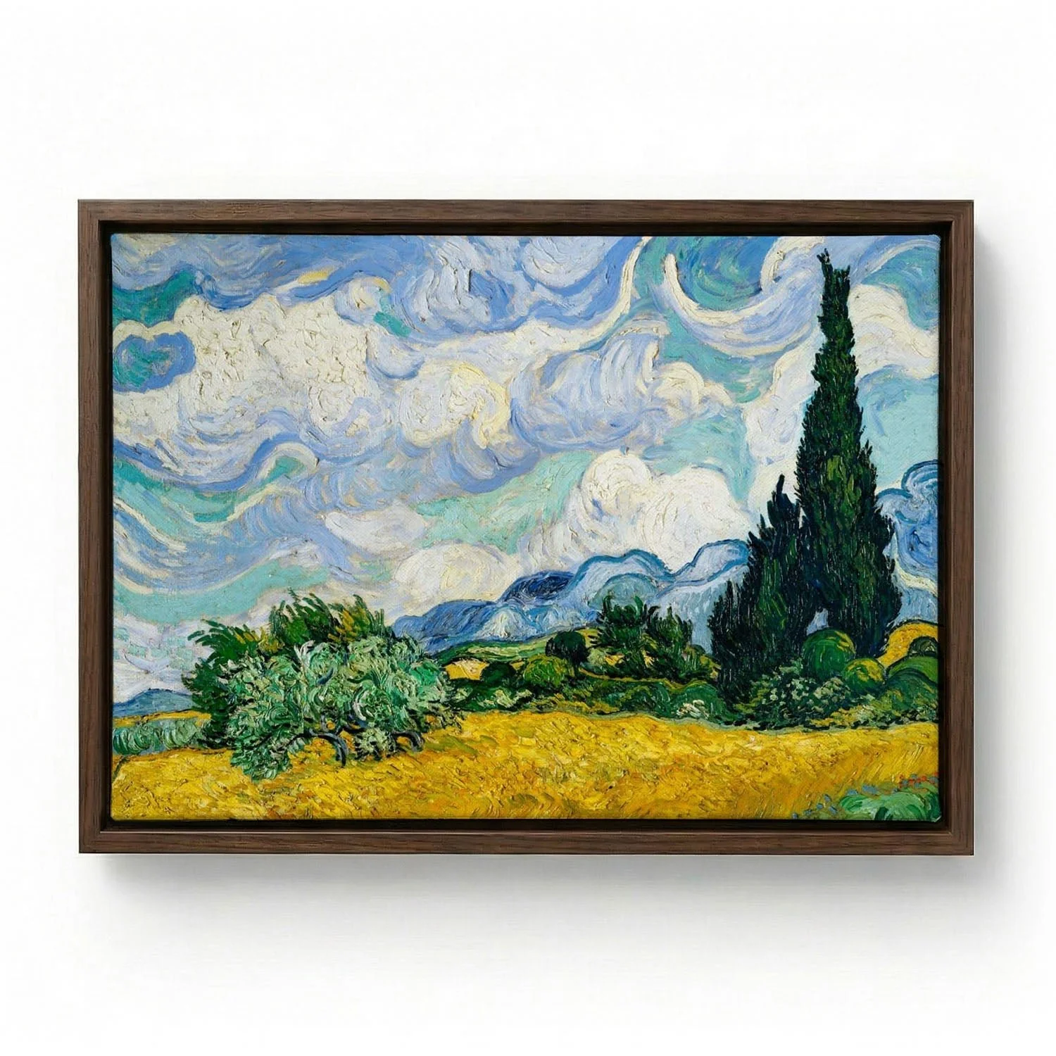 Wheat Field with Cypresses by Van Gogh - Image 6
