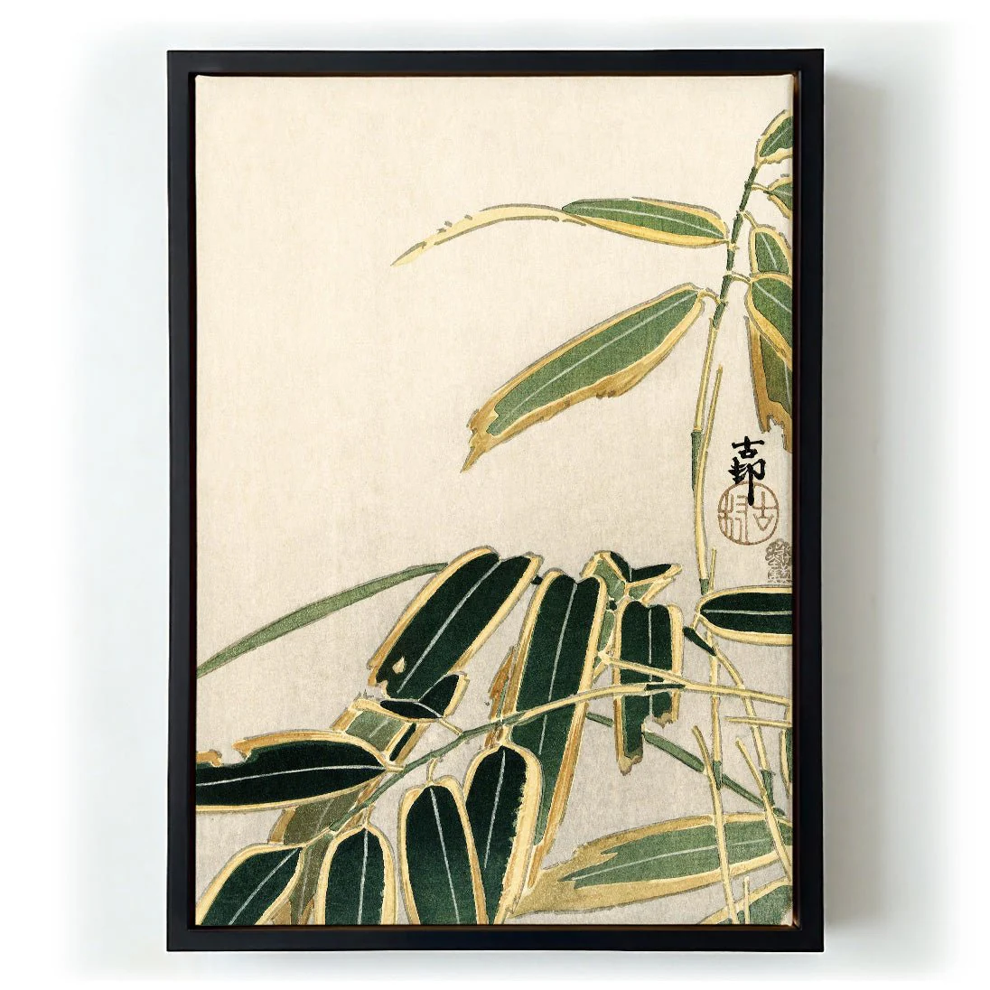 Wheatear in Bamboo by Ohara Koson - Image 5