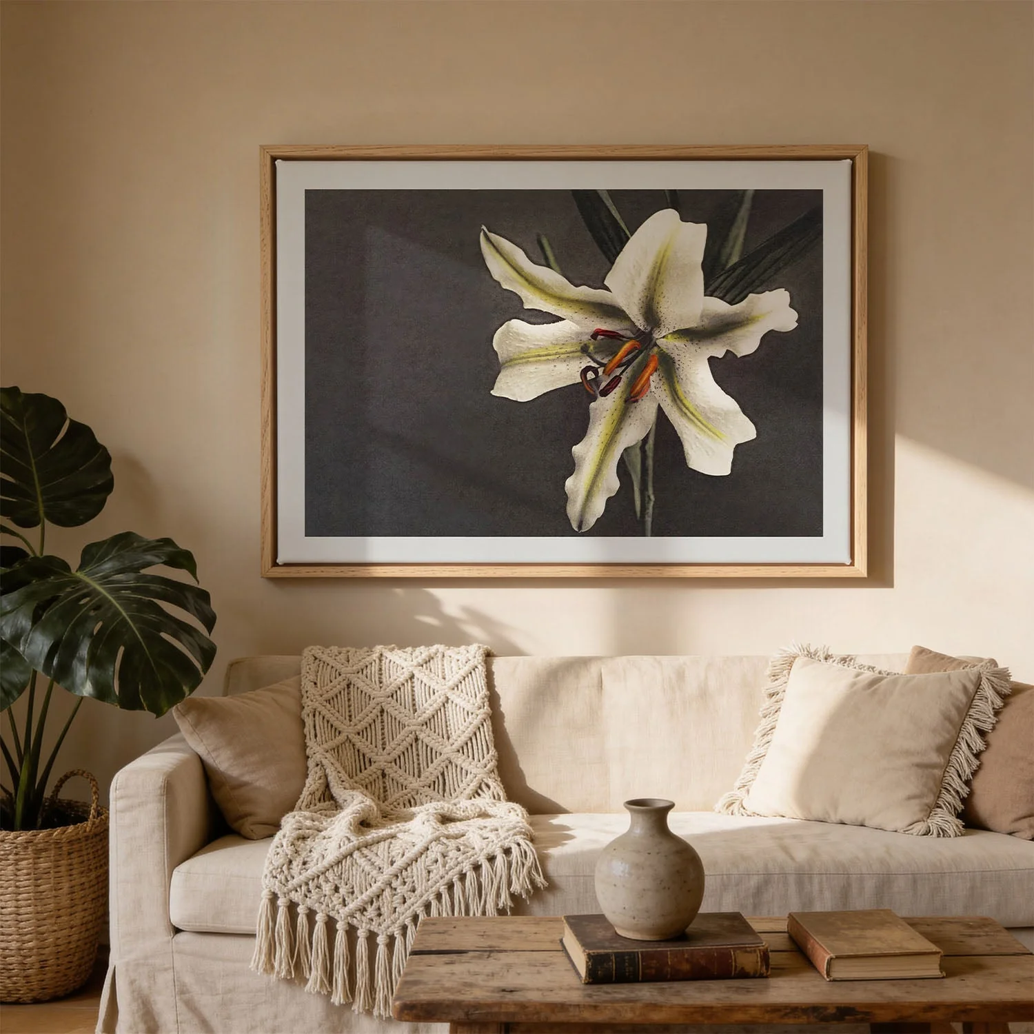 White Lily in the Dark by Ogawa Kazumasa - Image 3