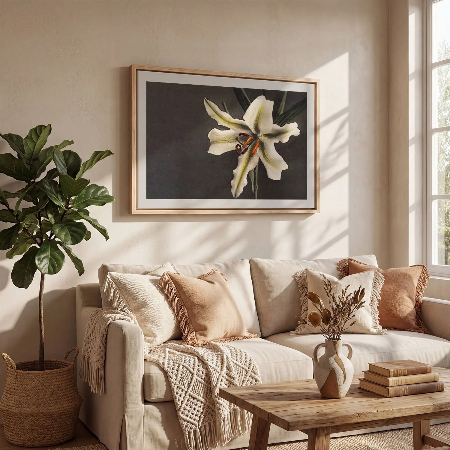 White Lily in the Dark by Ogawa Kazumasa - Image 4