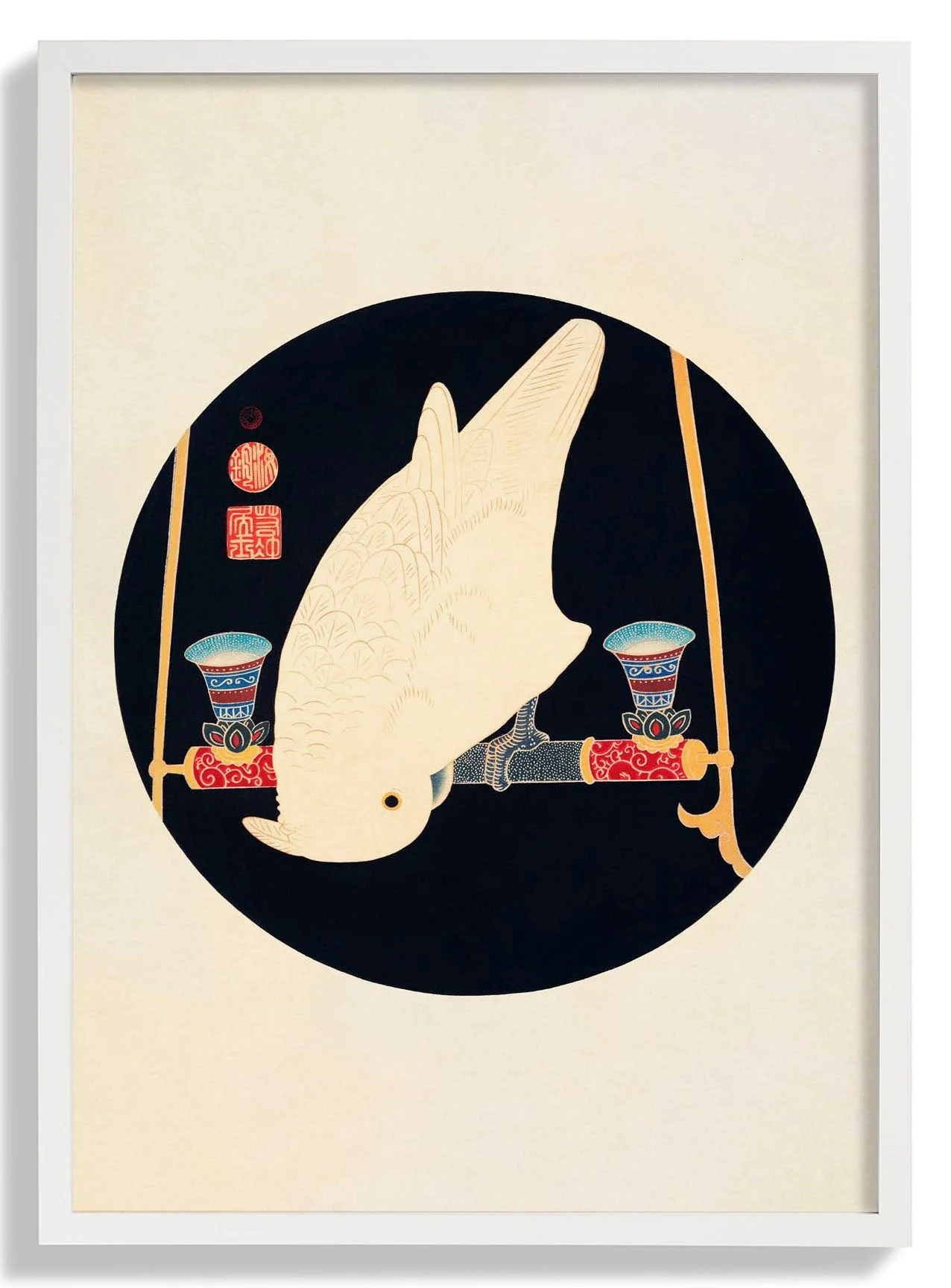 The White Macaw by Ito Jakuchu - Image 3