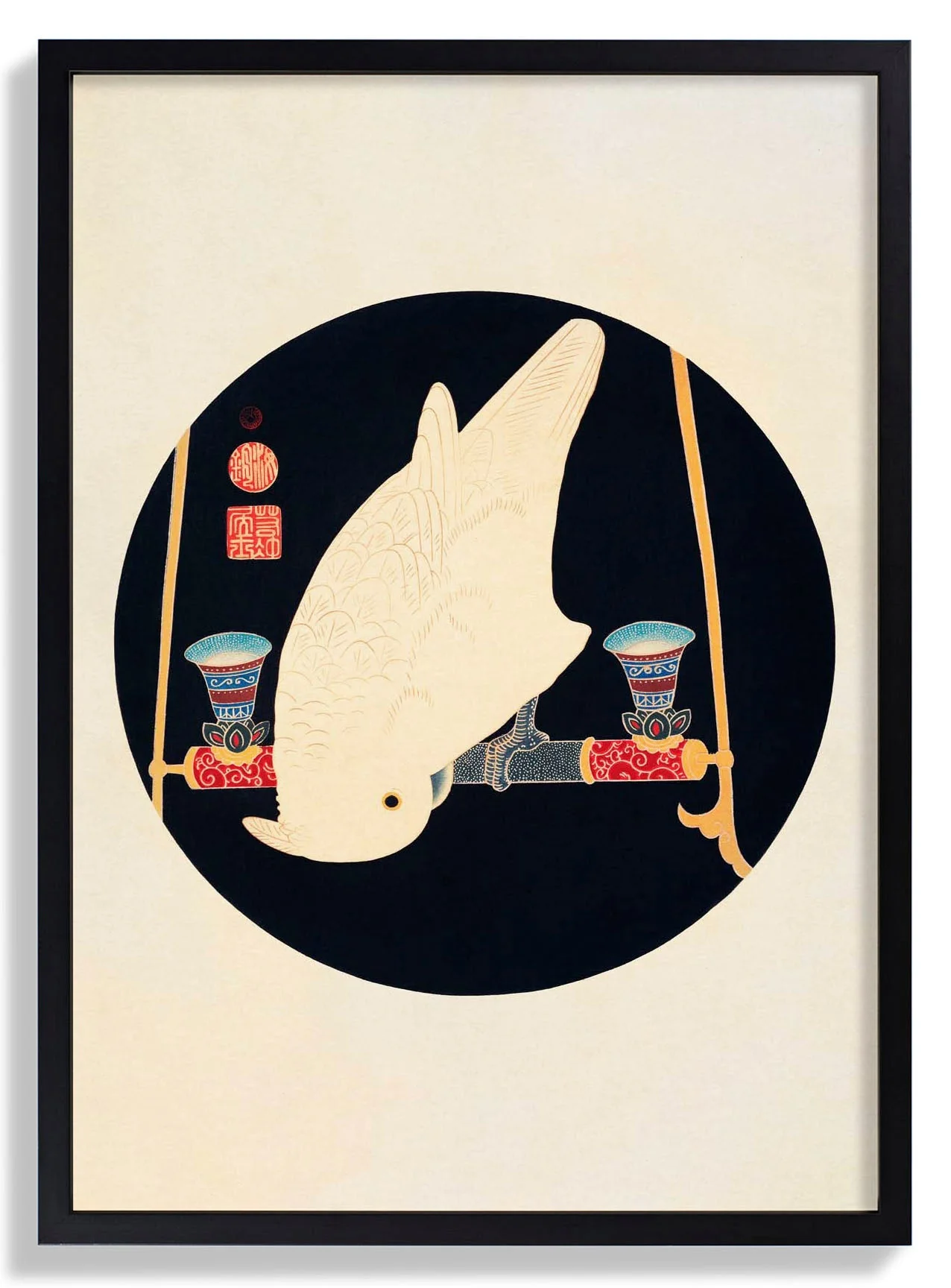 The White Macaw by Ito Jakuchu - Image 4