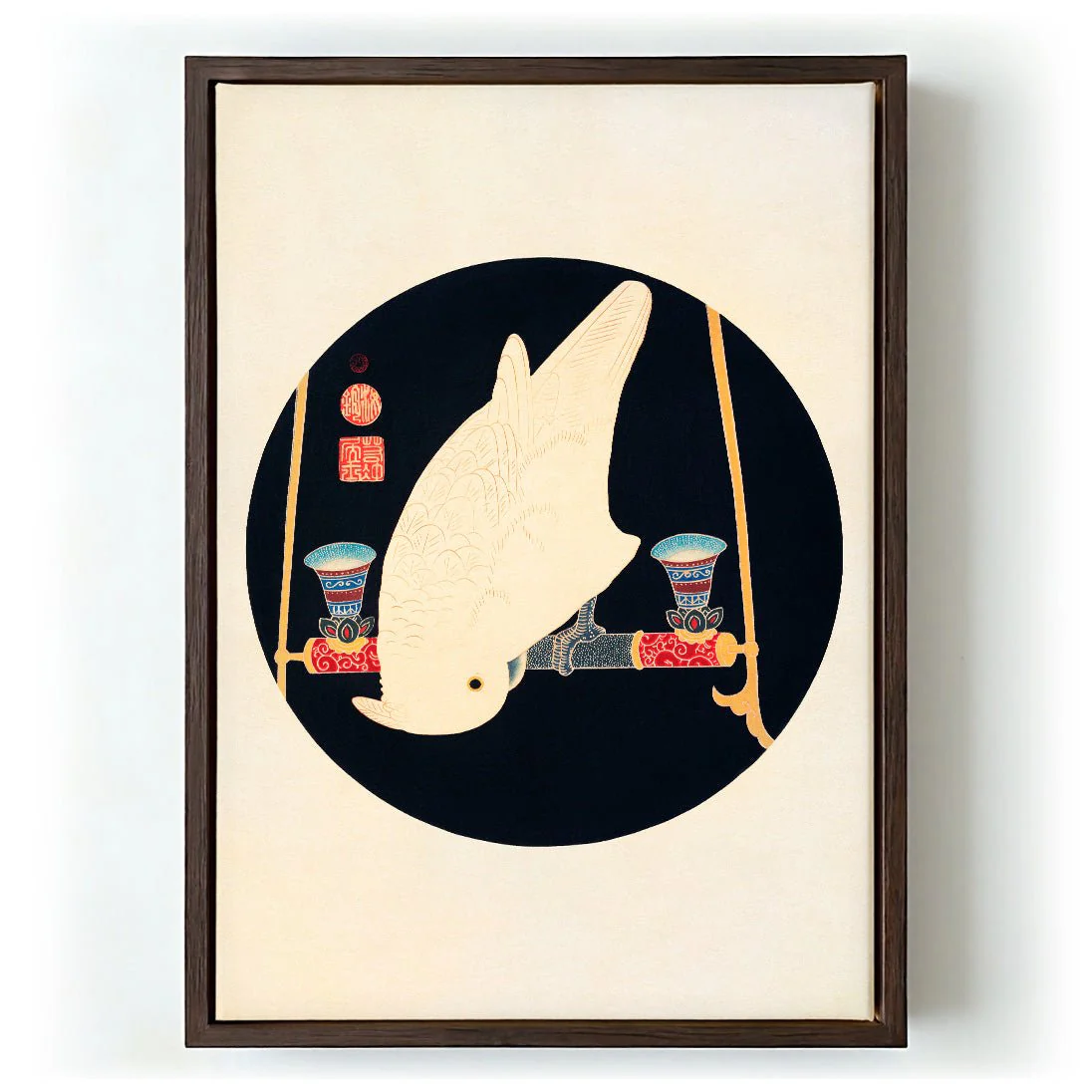The White Macaw by Ito Jakuchu - Image 5