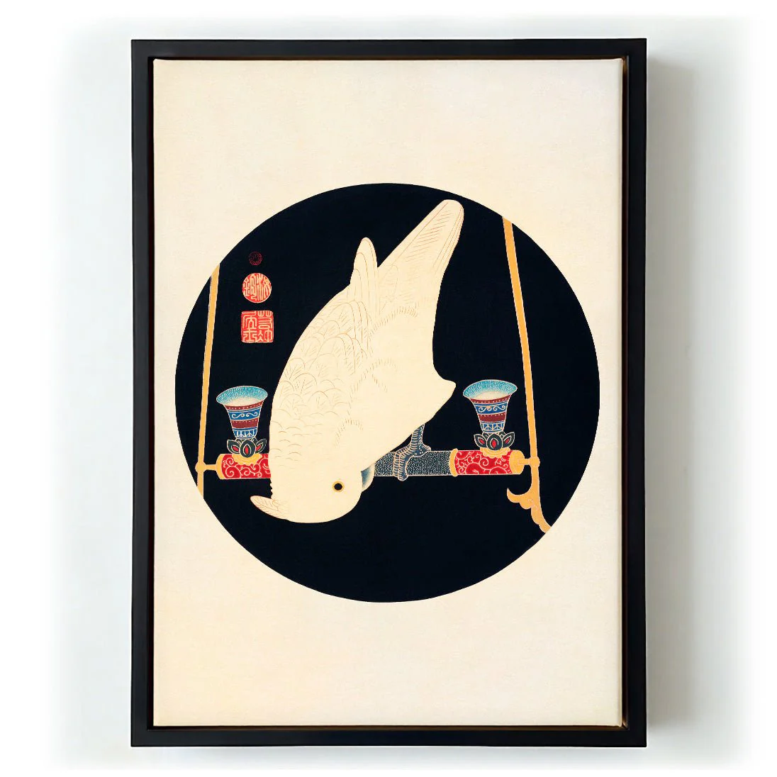 The White Macaw by Ito Jakuchu - Image 6