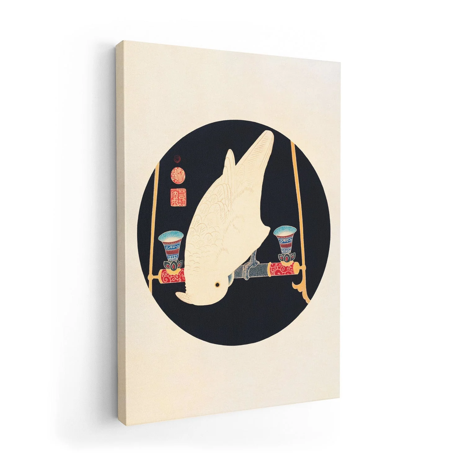 The White Macaw by Ito Jakuchu - Image 7