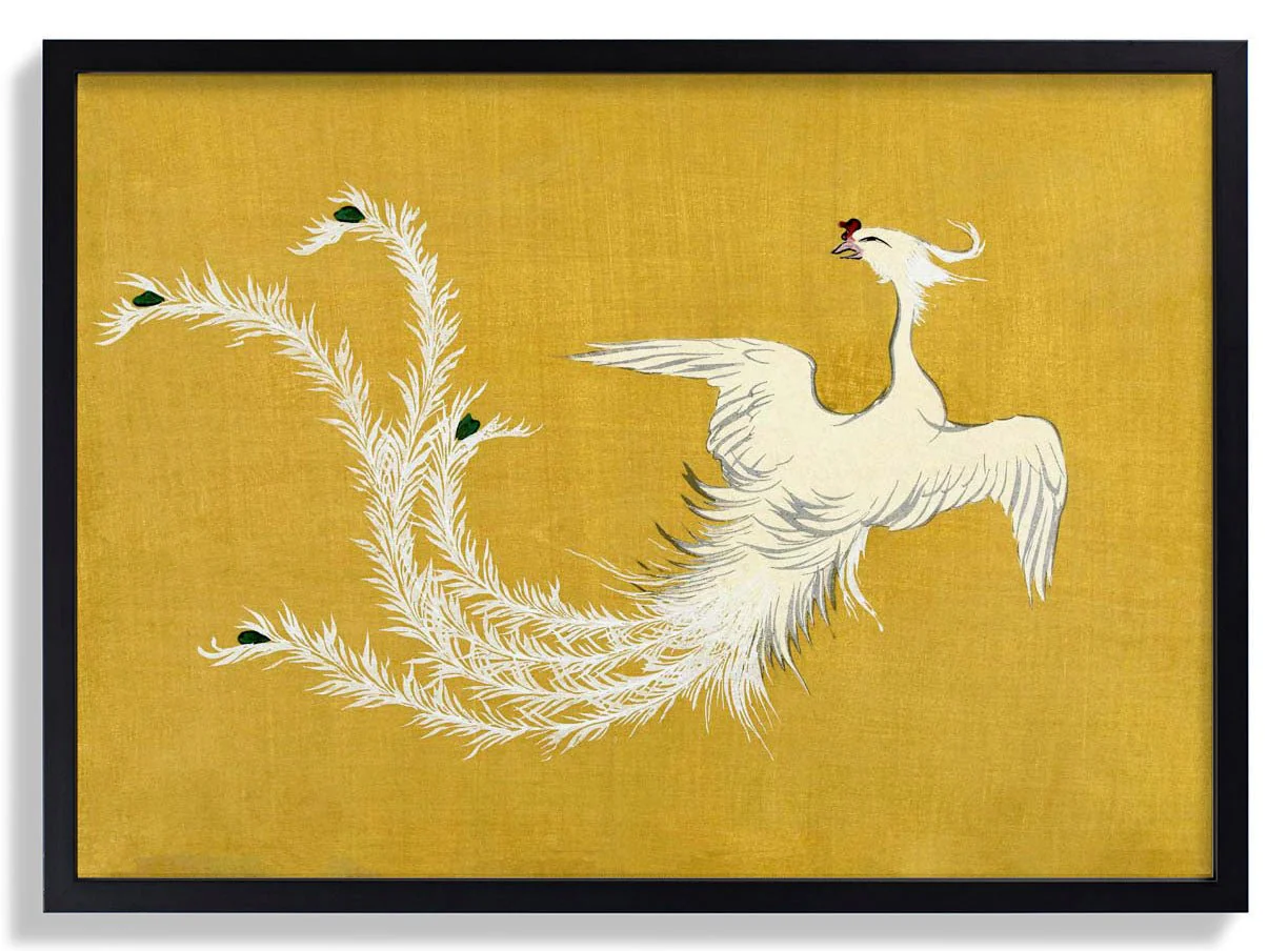 White Phoenix by Kamisaka Sekka - Image 6